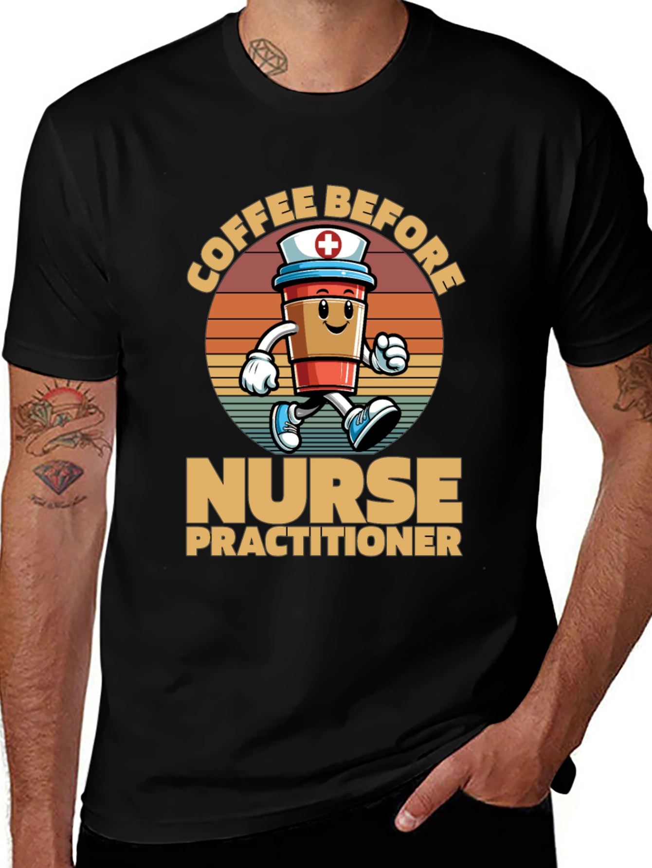 Nurse Practitioner Coffee T-Shirt