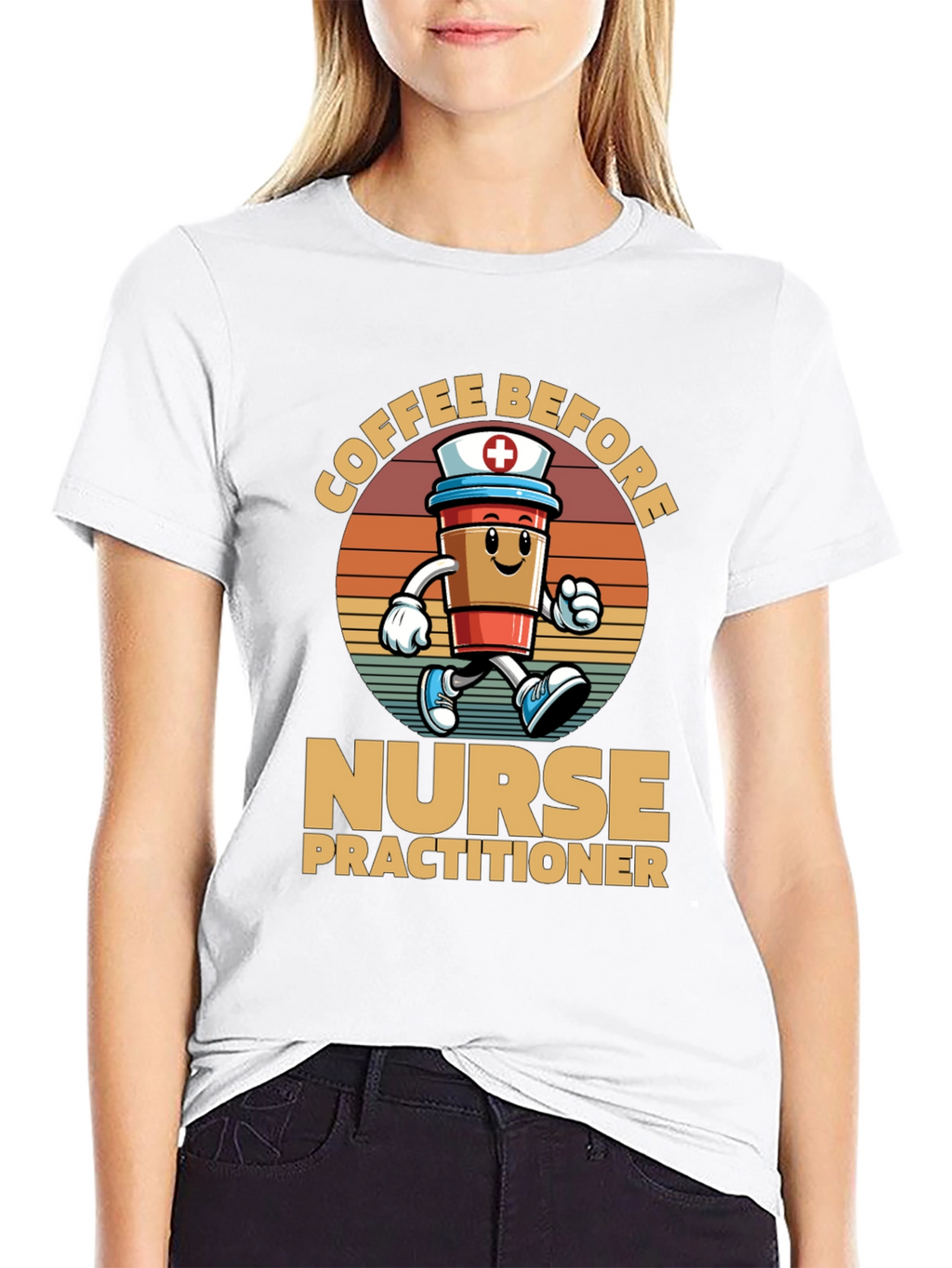 Nurse Practitioner Coffee T-Shirt