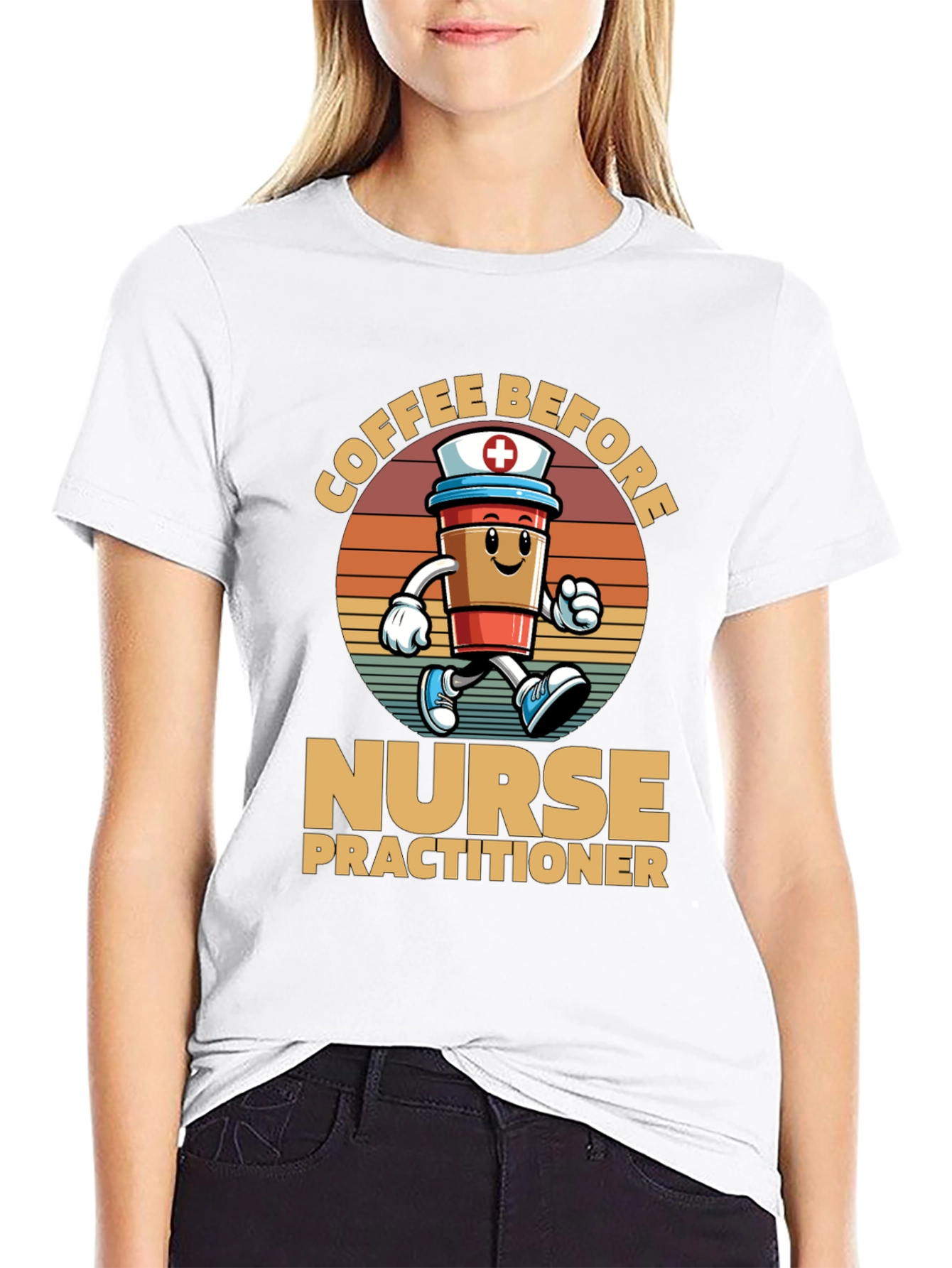Nurse Practitioner Coffee T-Shirt