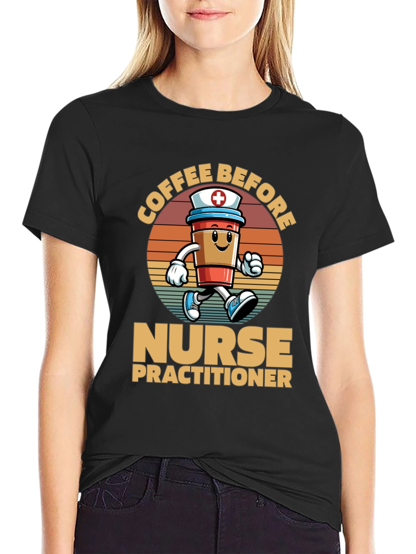 Nurse Practitioner Coffee T-Shirt