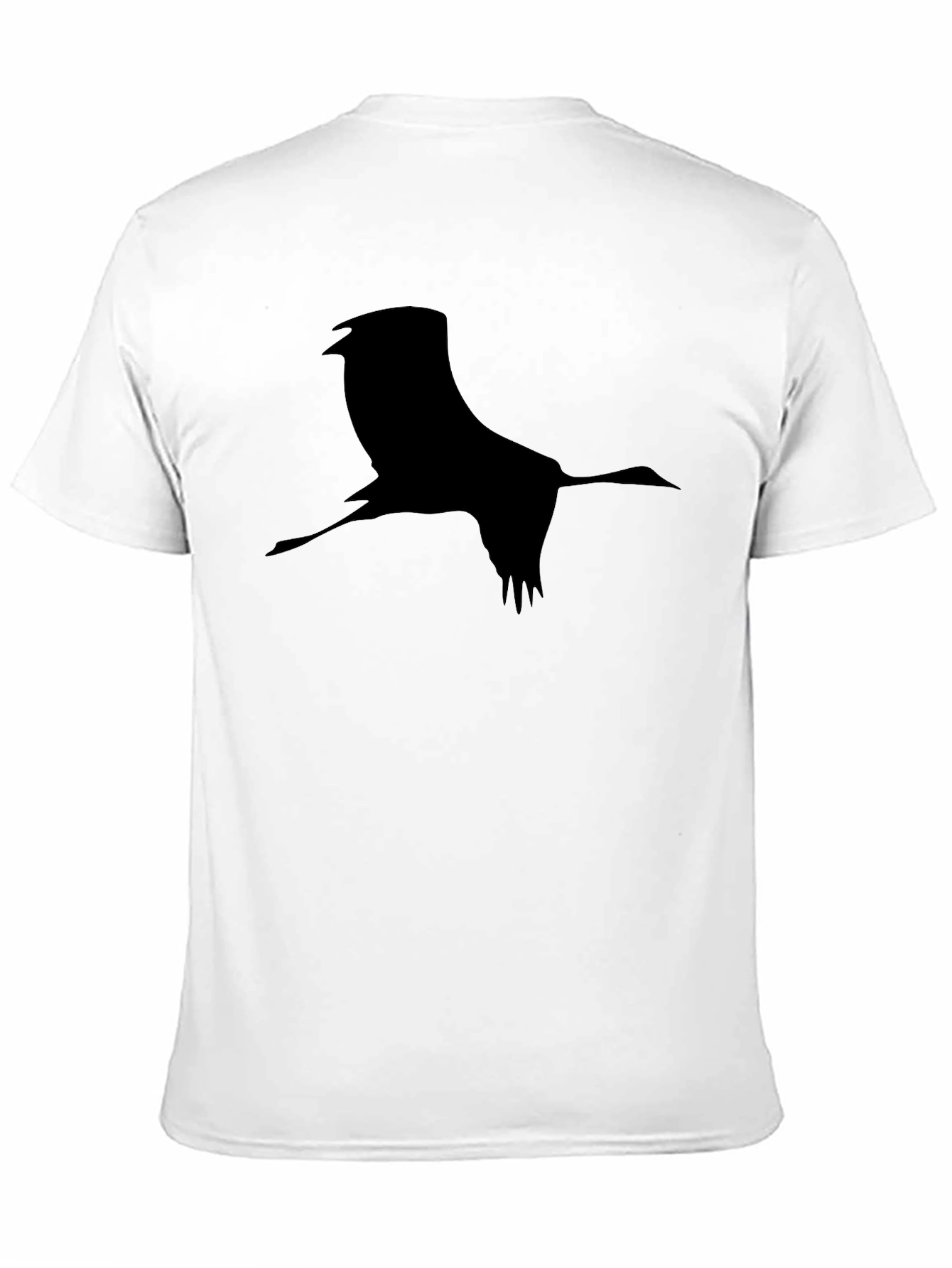 Black Bird Silhouette Graphic Tee