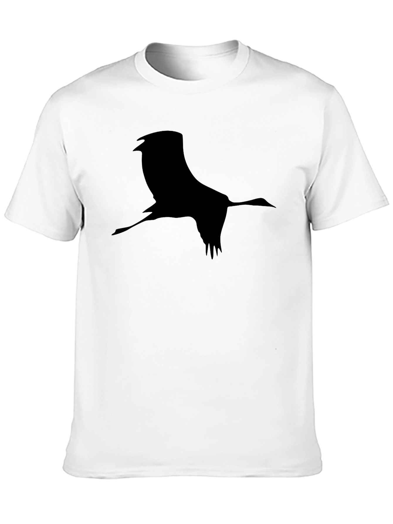 Black Bird Silhouette Graphic Tee