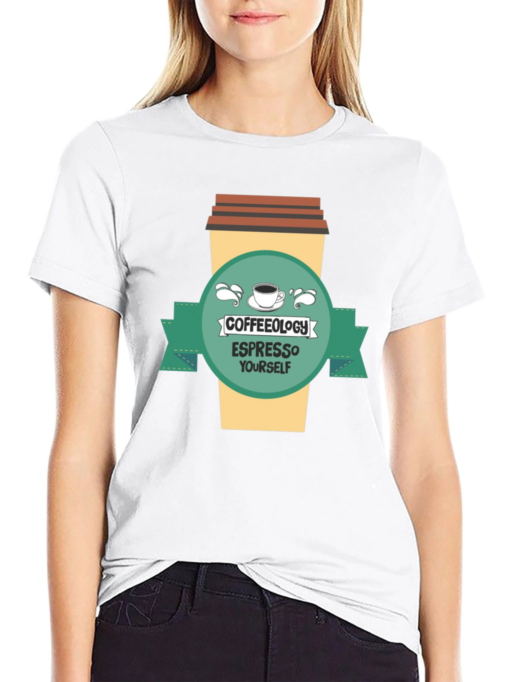 Coffeeology Espresso Yourself Graphic Tee