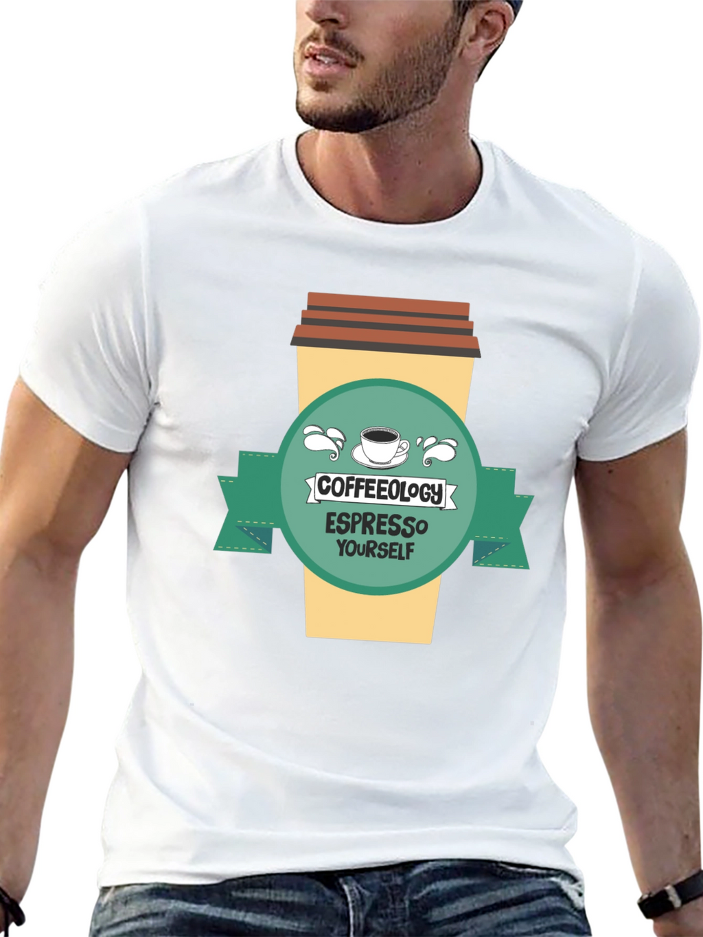 Coffeeology Espresso Yourself Graphic Tee