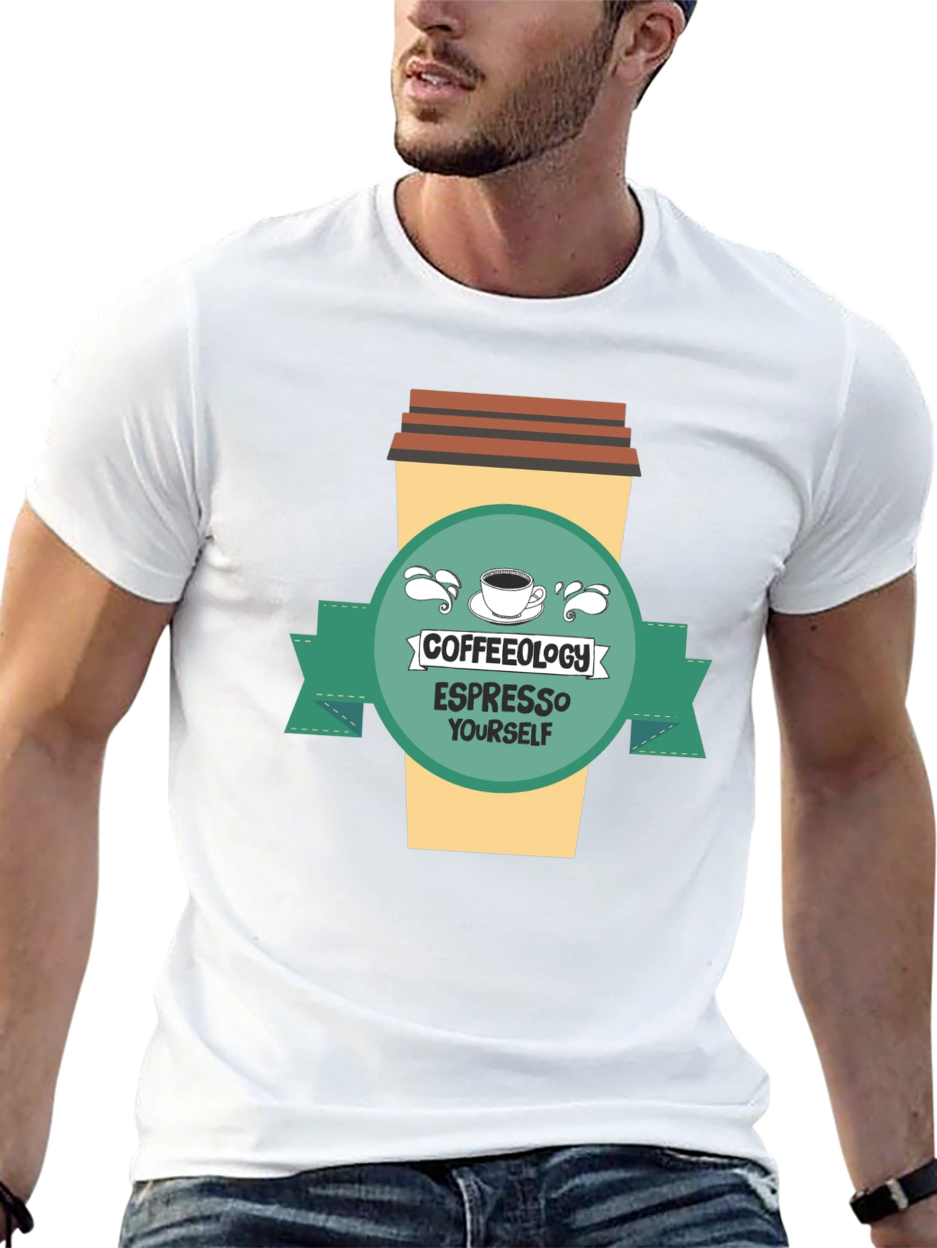 Coffeeology Espresso Yourself Graphic Tee