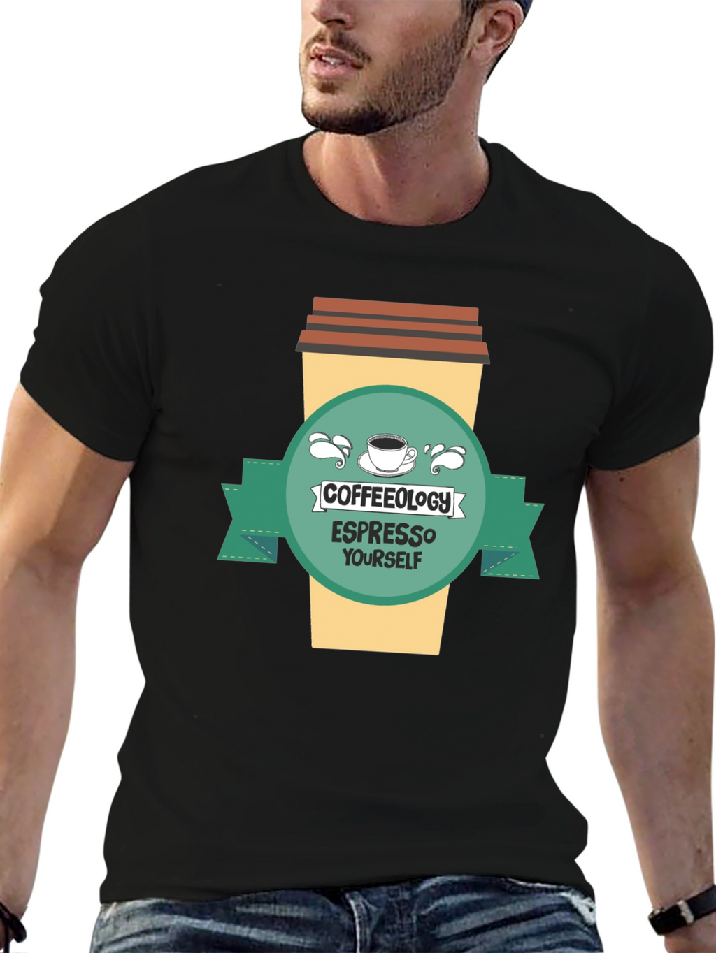 Coffeeology Espresso Yourself Graphic Tee