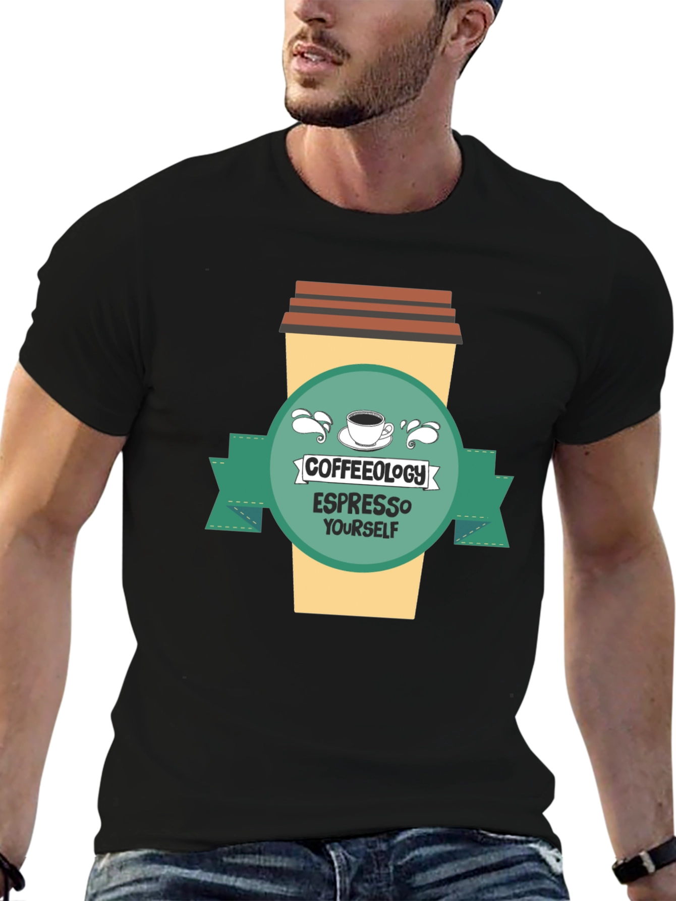 Coffeeology Espresso Yourself Graphic Tee