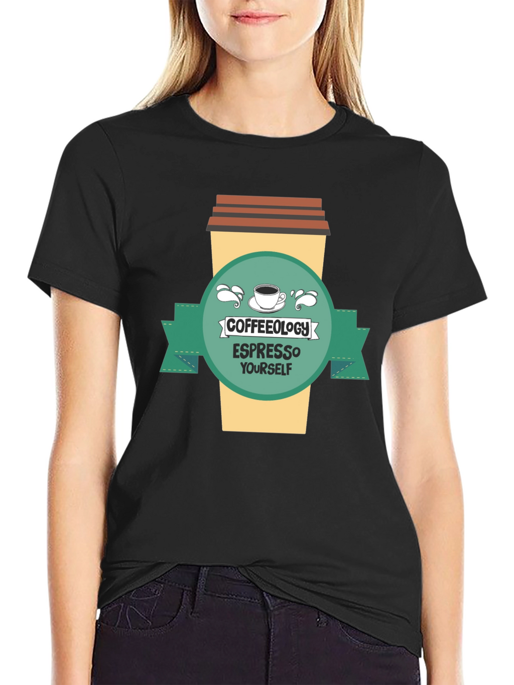 Coffeeology Espresso Yourself Graphic Tee