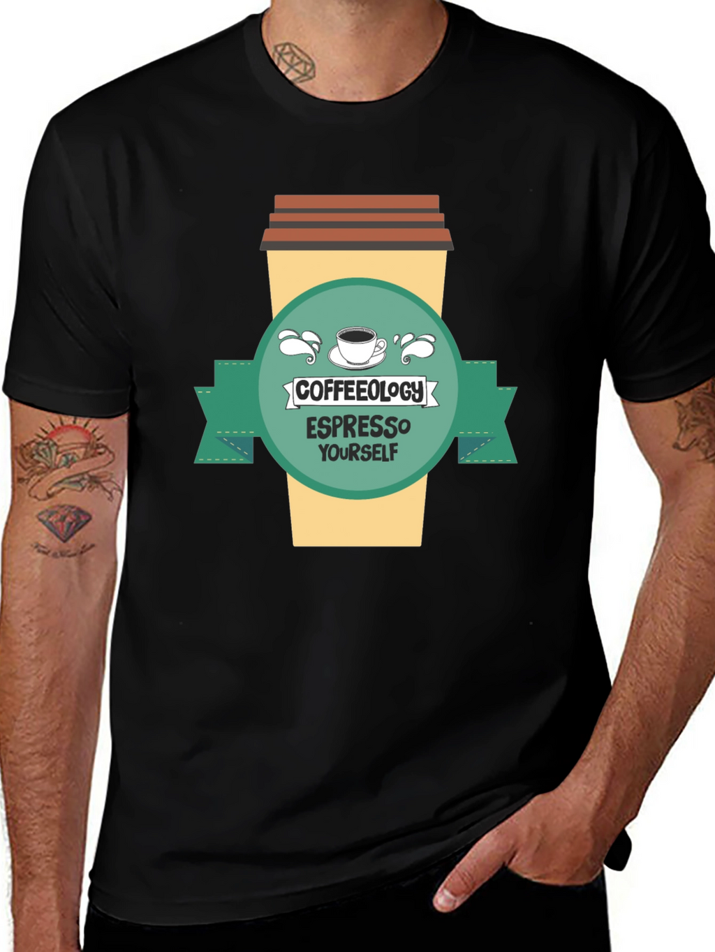Coffeeology Espresso Yourself Graphic Tee
