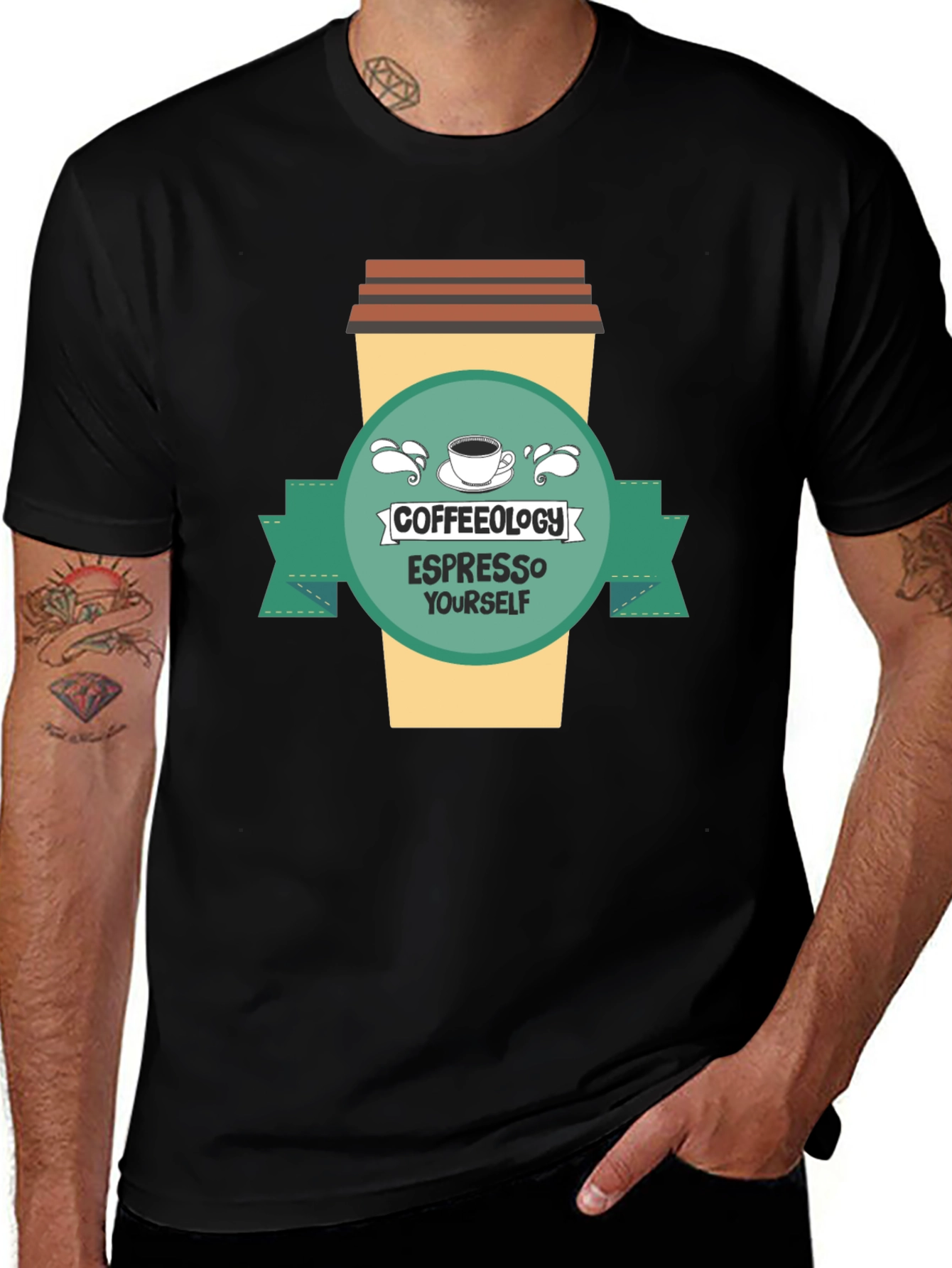 Coffeeology Espresso Yourself Graphic Tee