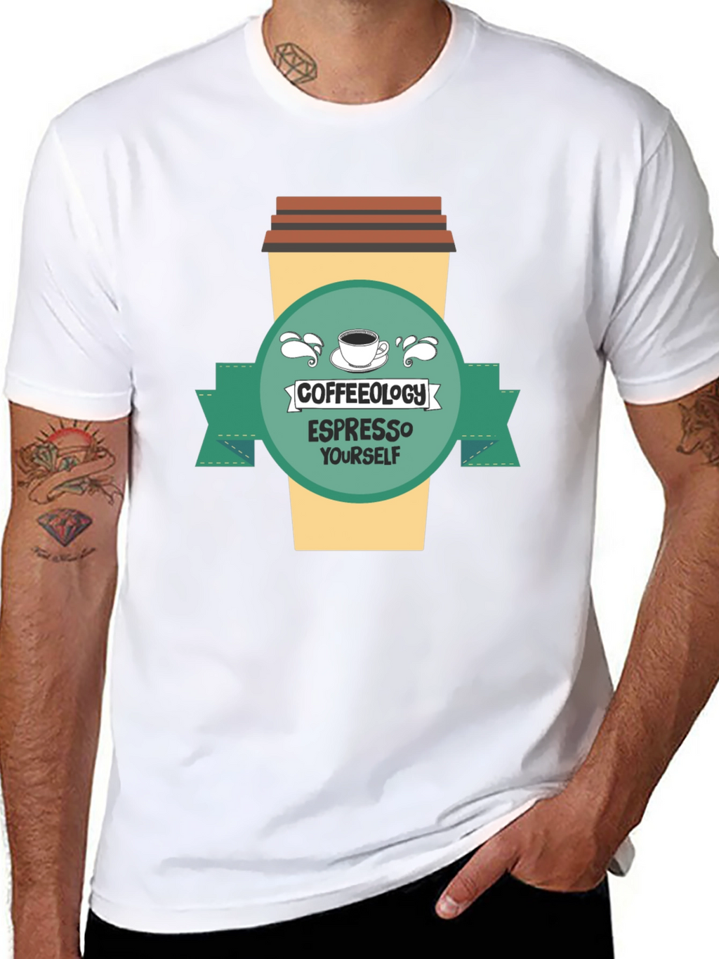 Coffeeology Espresso Yourself Graphic Tee