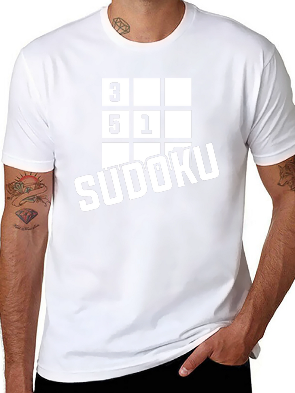 Sudoku Puzzle Graphic T-Shirt