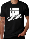 Sudoku Puzzle Graphic T-Shirt