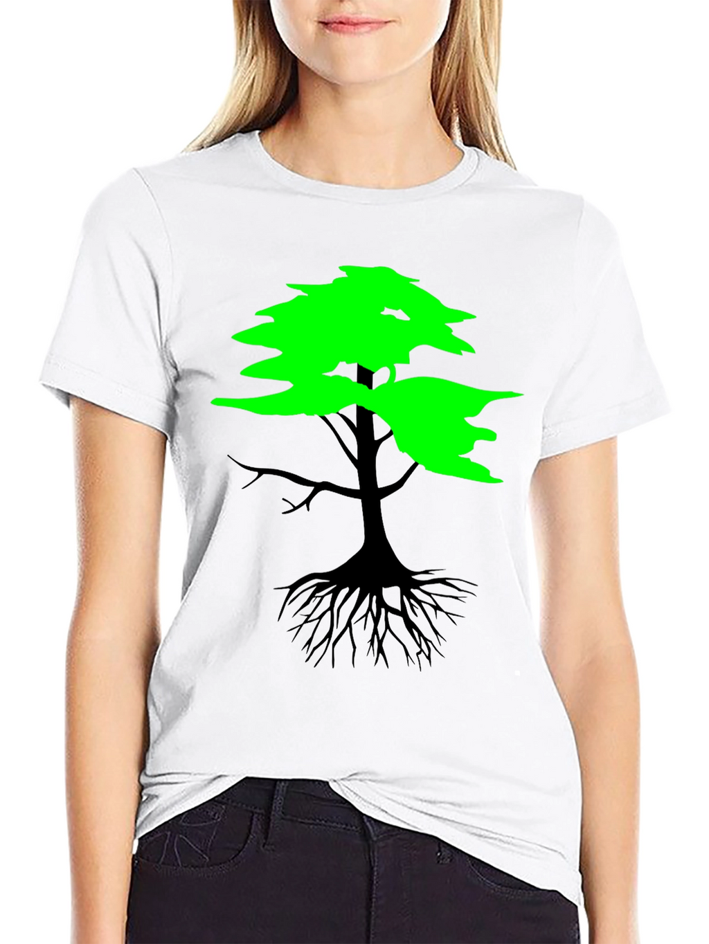 Nature Inspired Tree Graphic T-Shirt