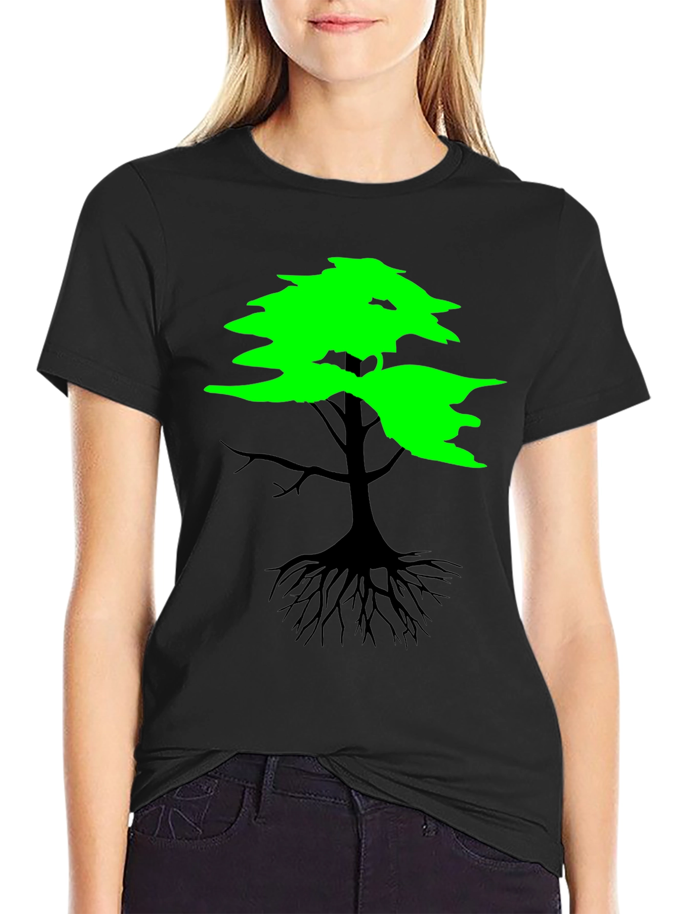 Nature Inspired Tree Graphic T-Shirt
