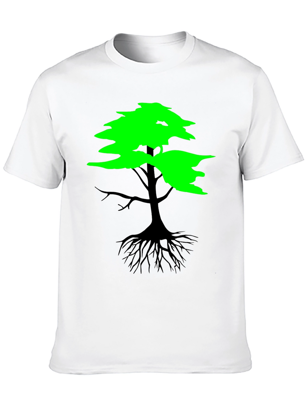 Nature Inspired Tree Graphic T-Shirt