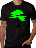 Nature Inspired Tree Graphic T-Shirt