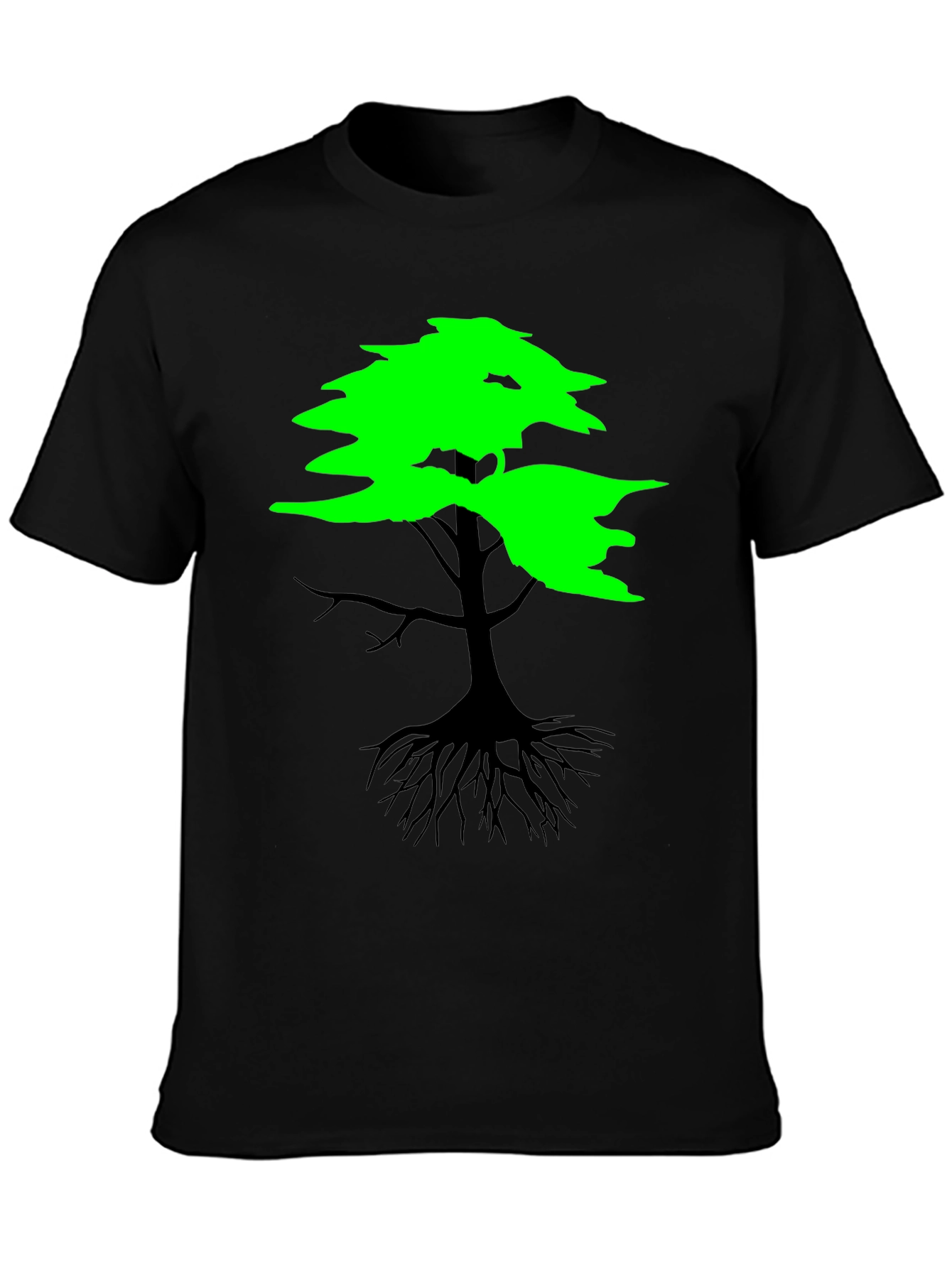 Nature Inspired Tree Graphic T-Shirt