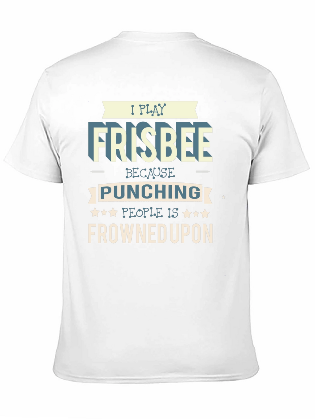 Frisbee Player Graphic T-Shirt