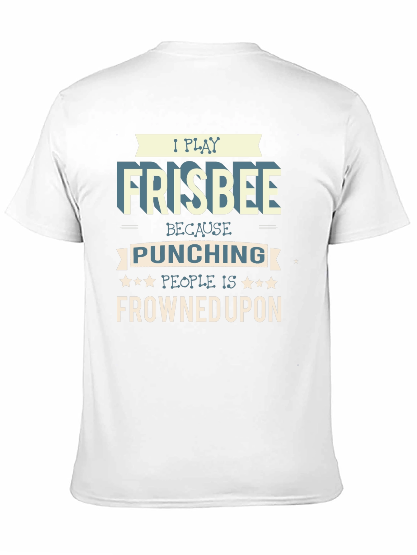 Frisbee Player Graphic T-Shirt