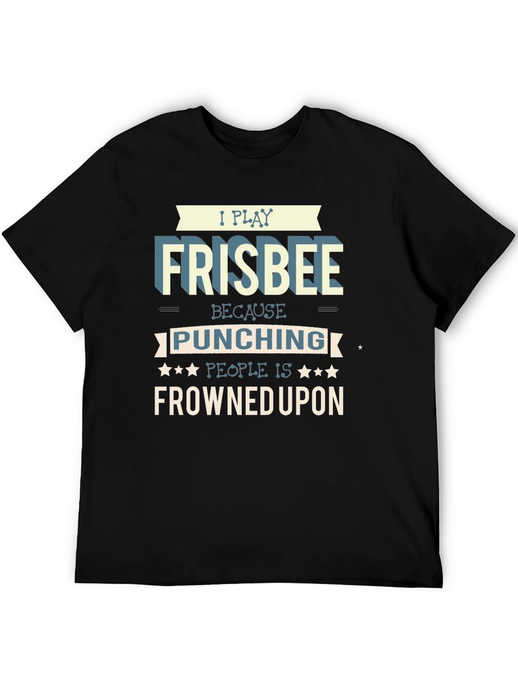 Frisbee Player Graphic T-Shirt