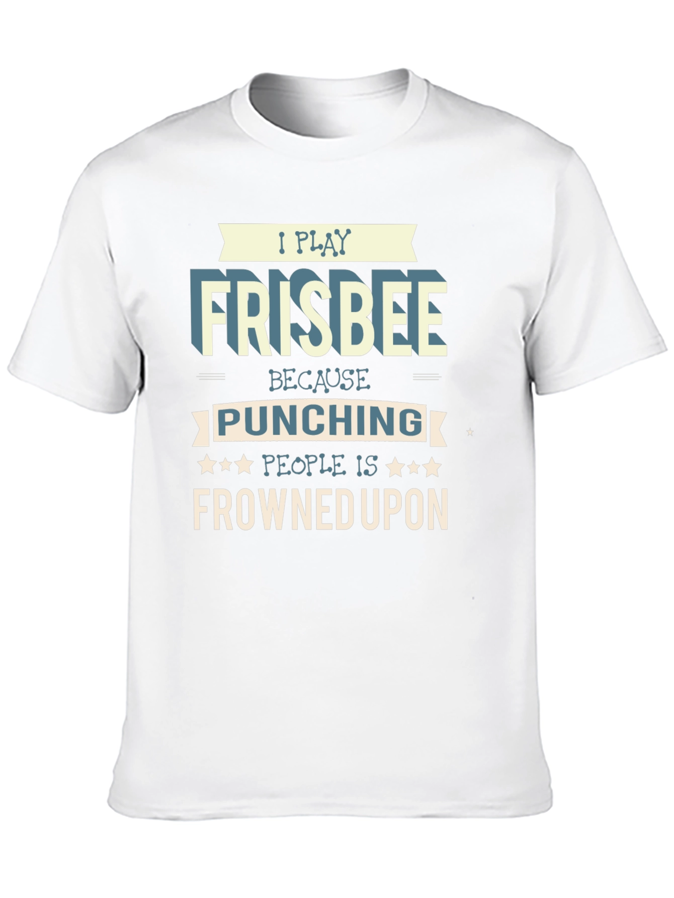 Frisbee Player Graphic T-Shirt