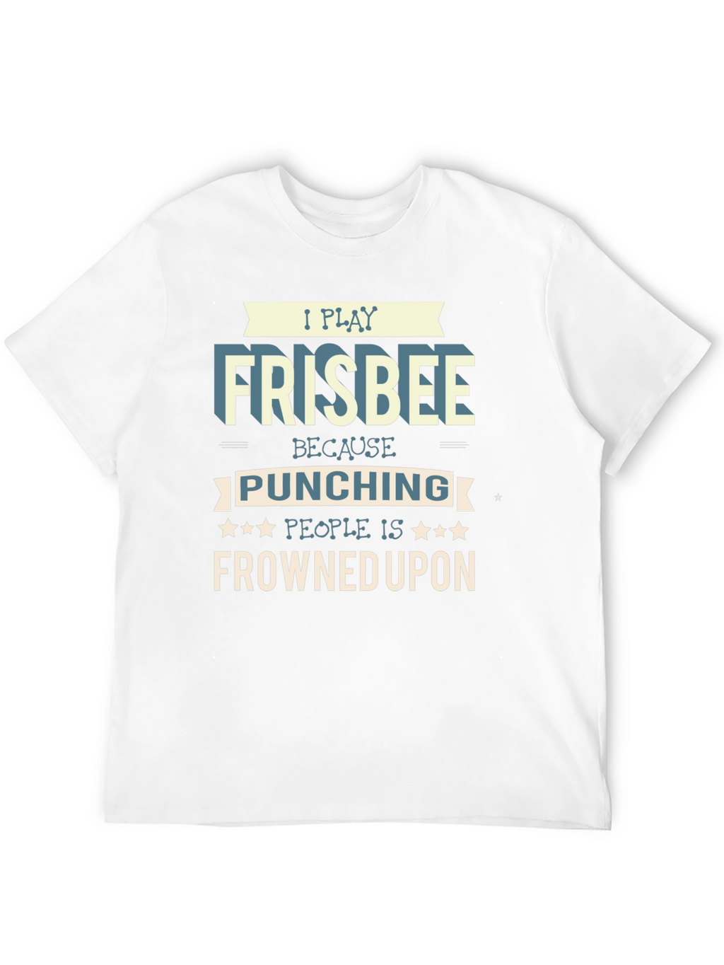 Frisbee Player Graphic T-Shirt