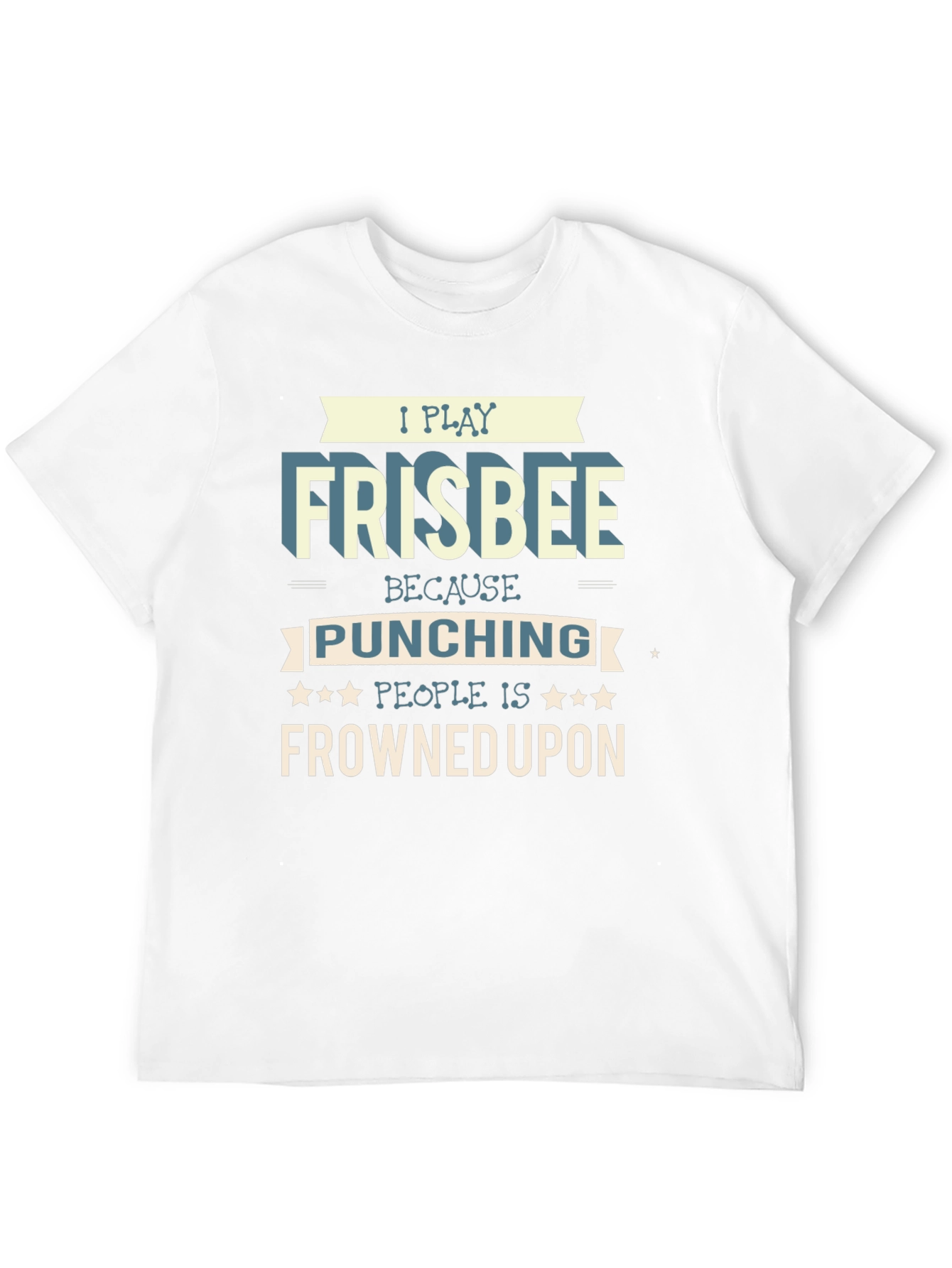 Frisbee Player Graphic T-Shirt