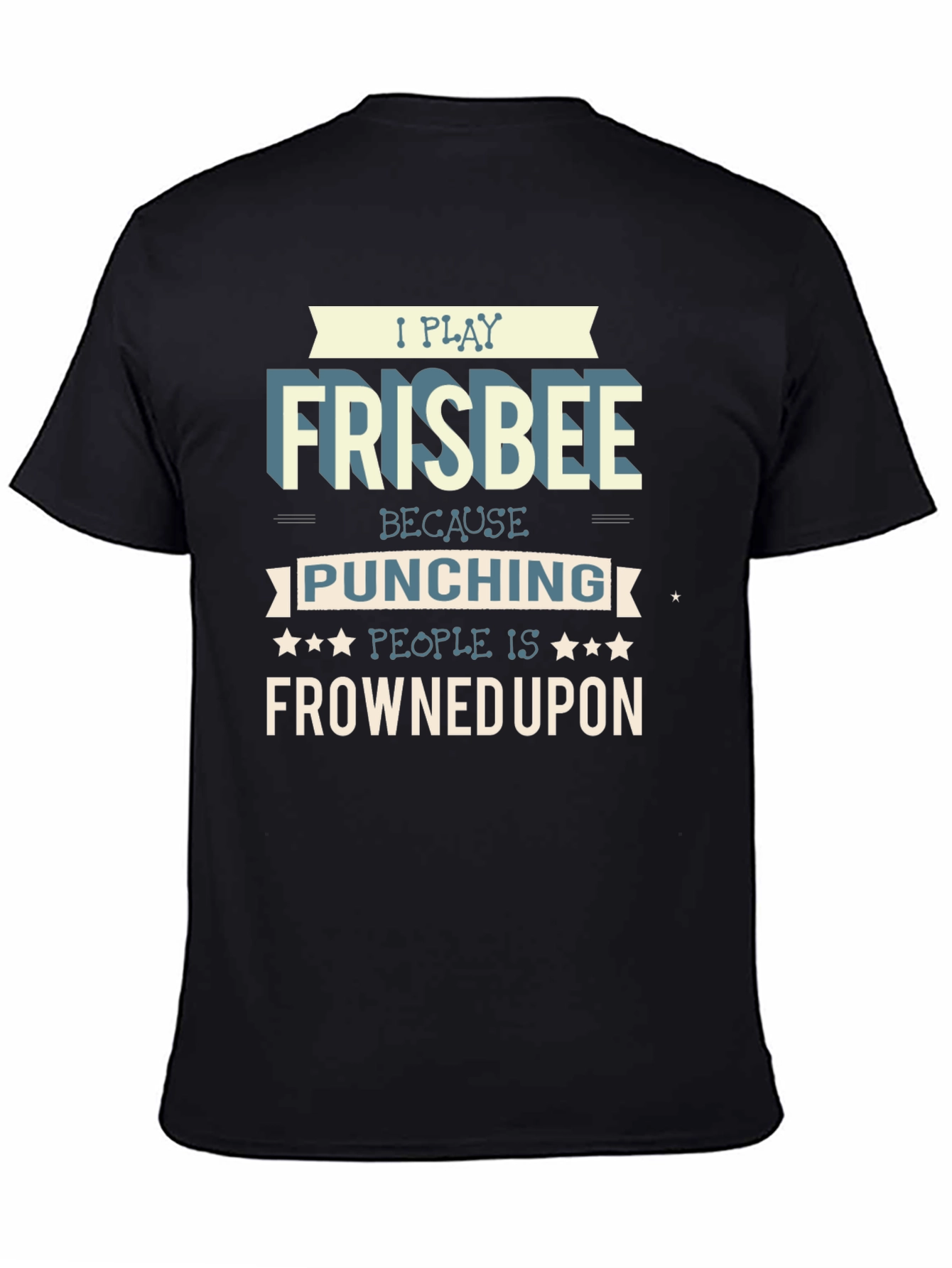 Frisbee Player Graphic T-Shirt