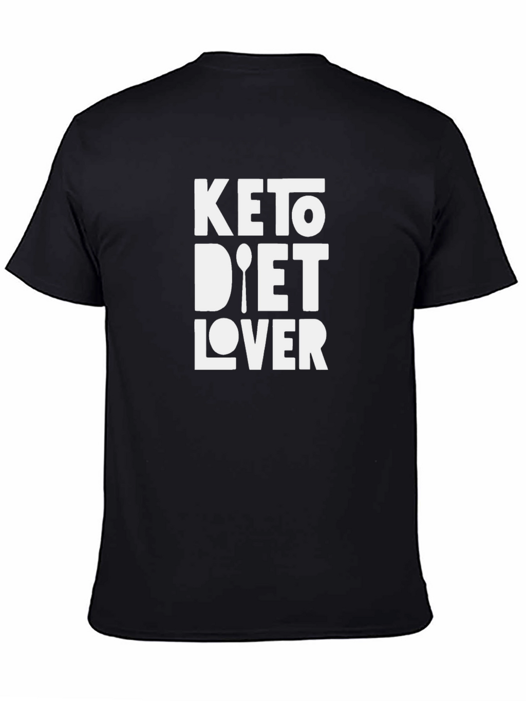 Keto Diet Lover Tee - Black Graphic T-Shirt