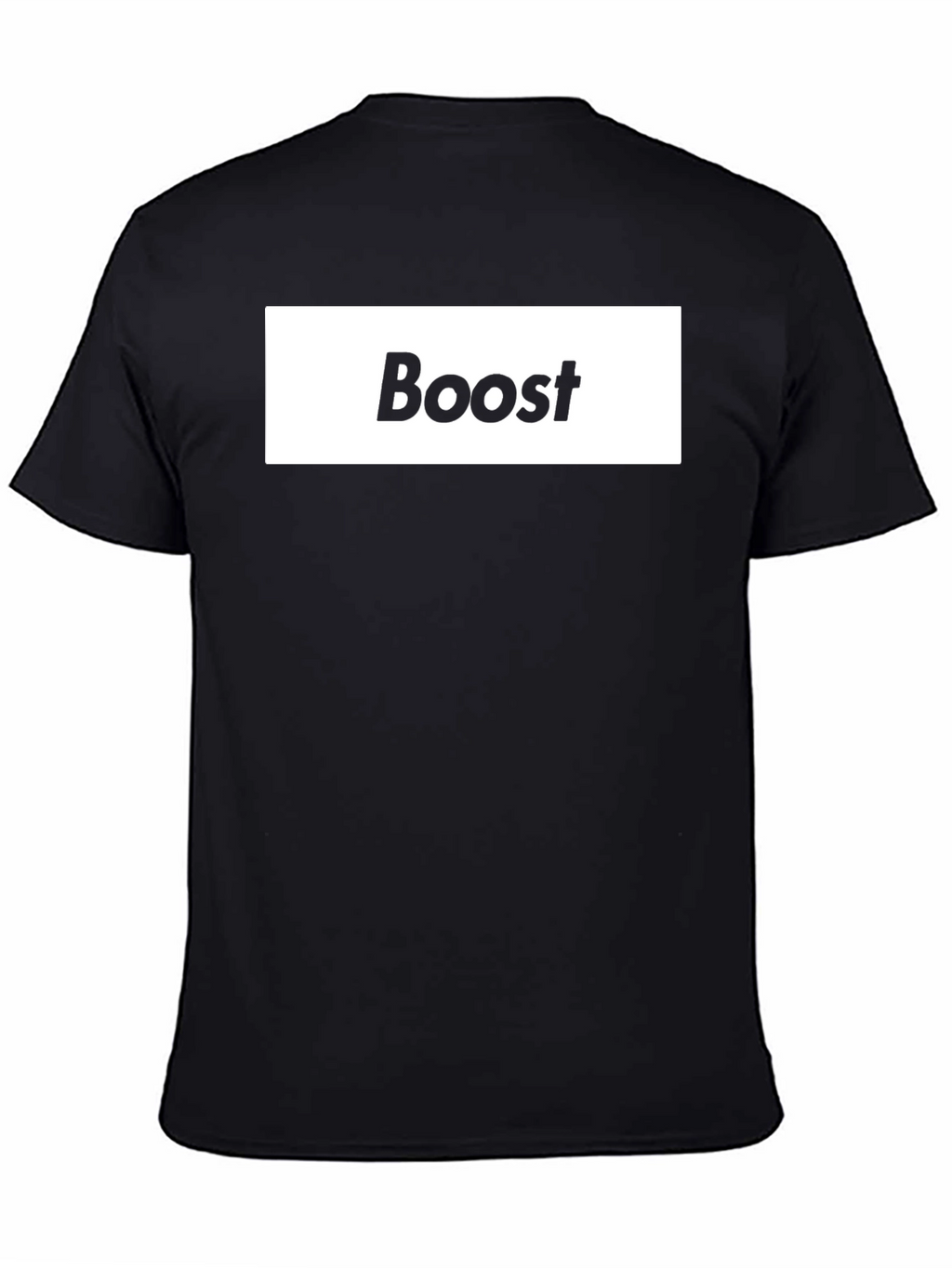 Boost Graphic Black T-Shirt - Stylish & Comfy