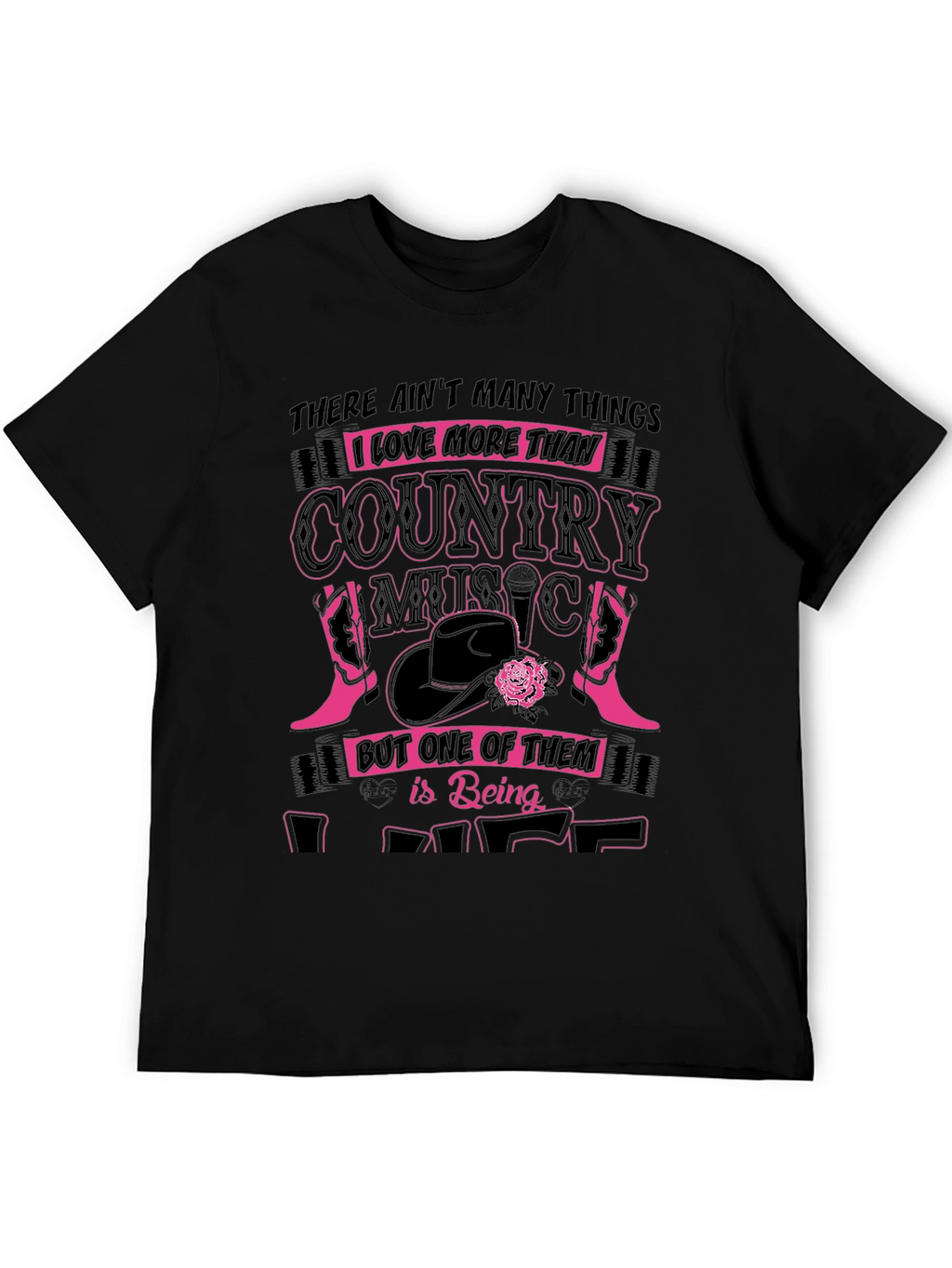 Country Music Lover Graphic Tee