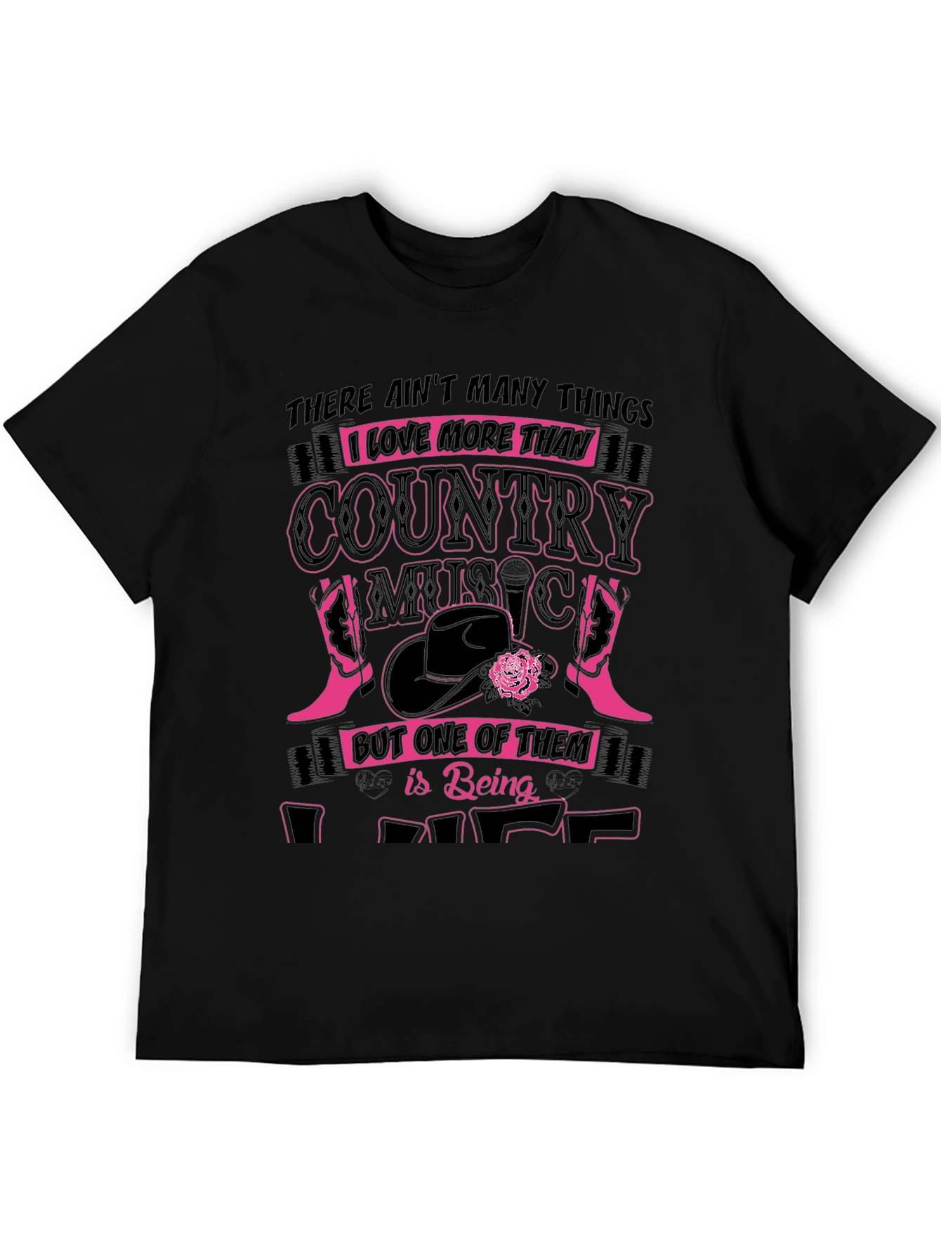 Country Music Lover Graphic Tee