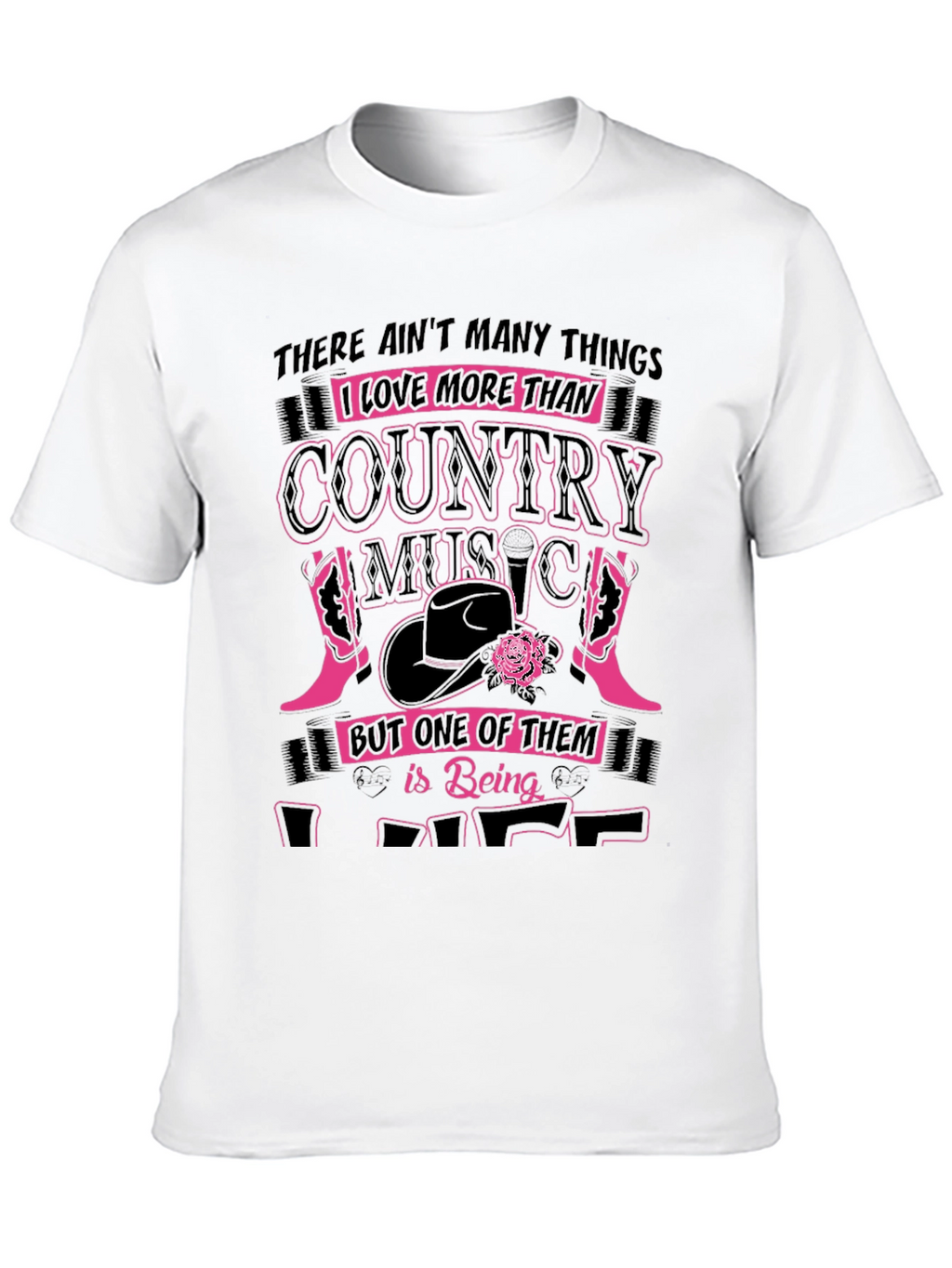 Country Music Lover Graphic Tee