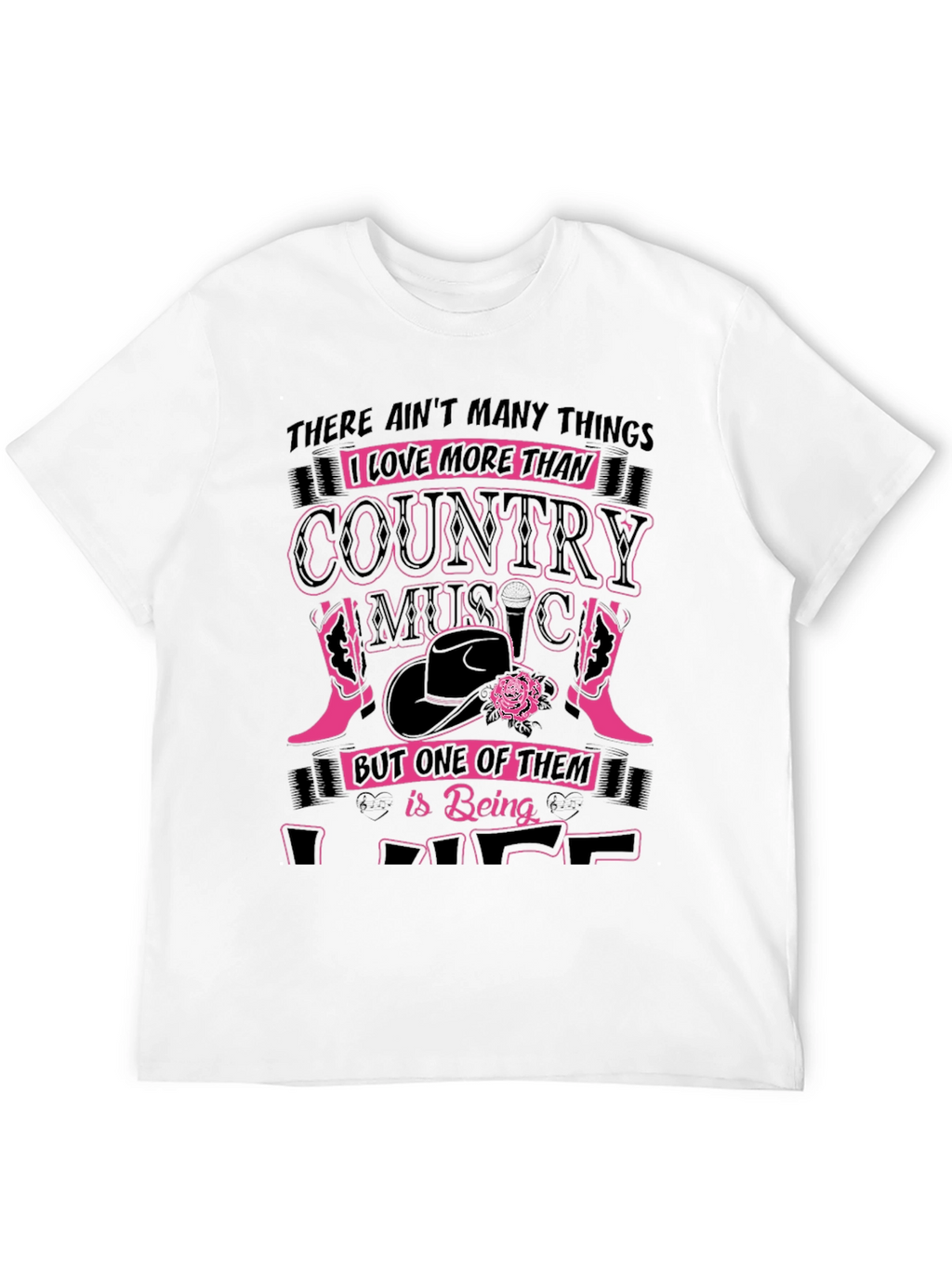Country Music Lover Graphic Tee