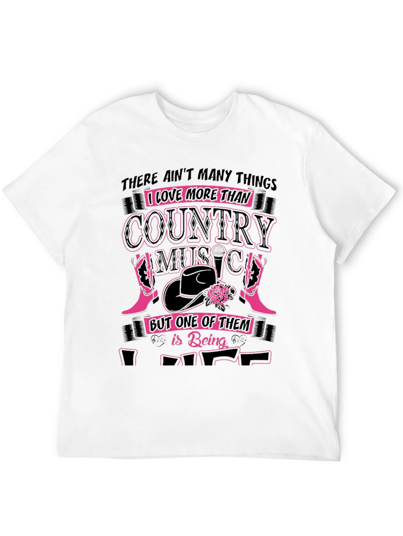 Country Music Lover Graphic Tee