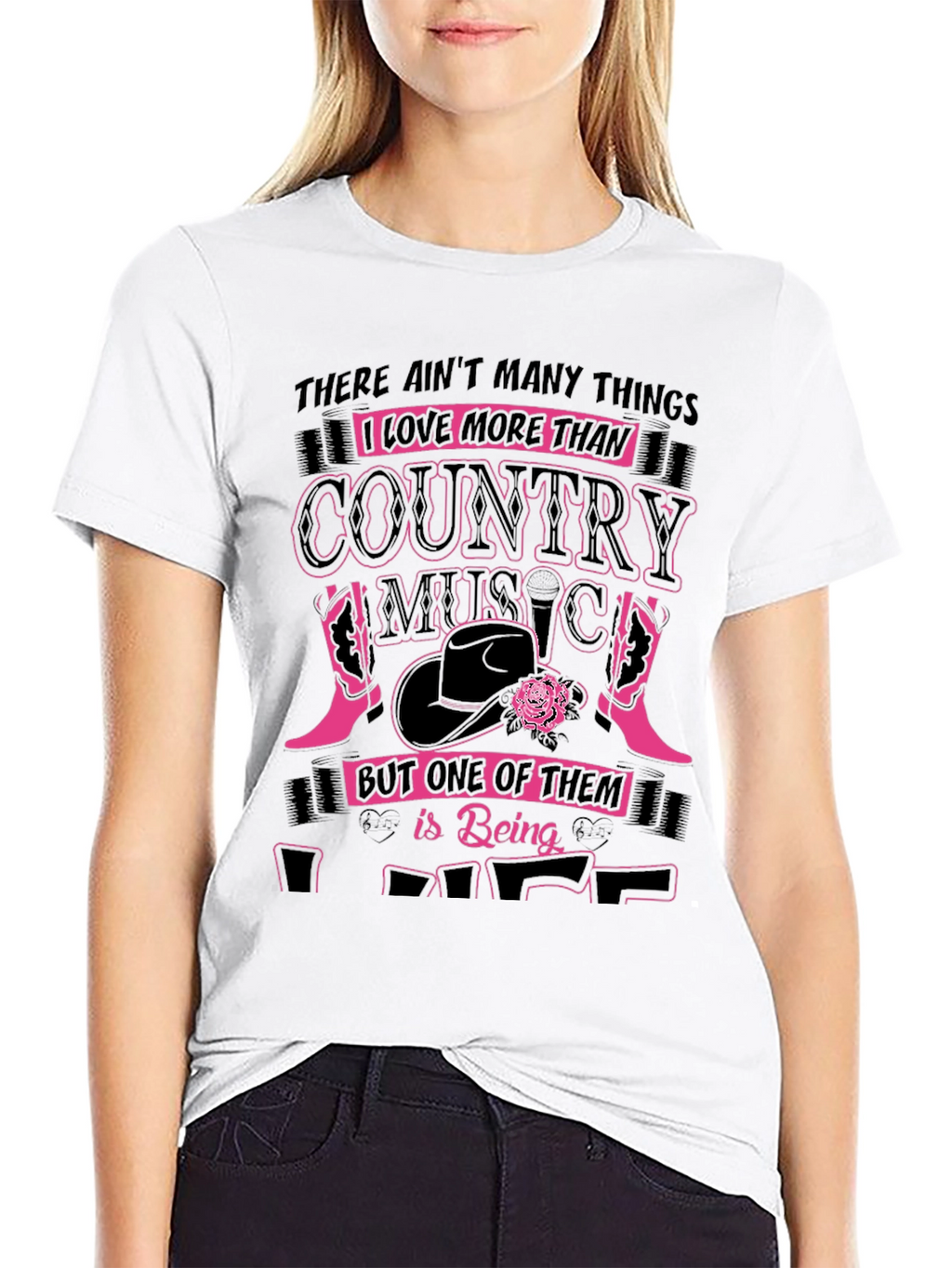 Country Music Lover Graphic Tee