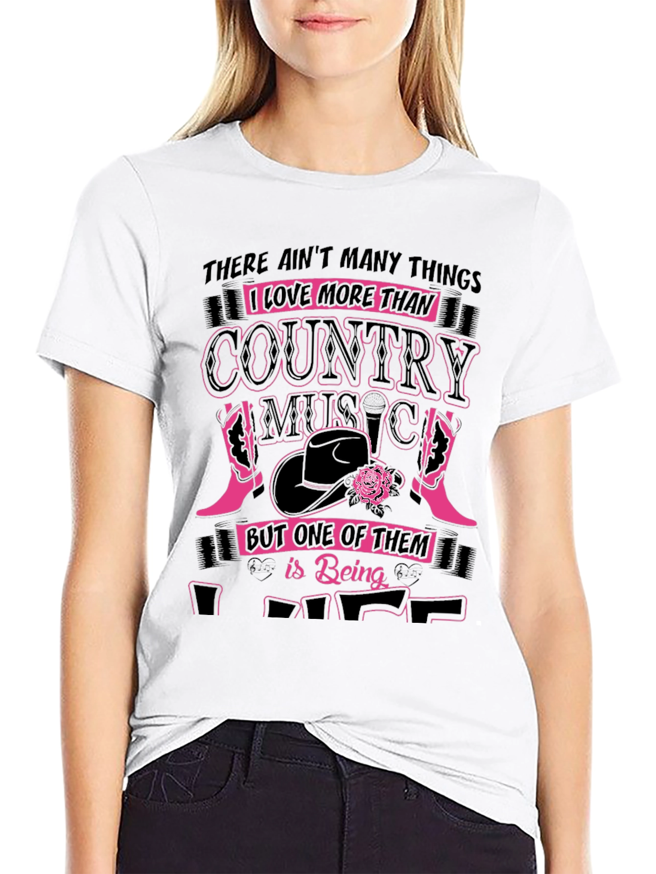 Country Music Lover Graphic Tee