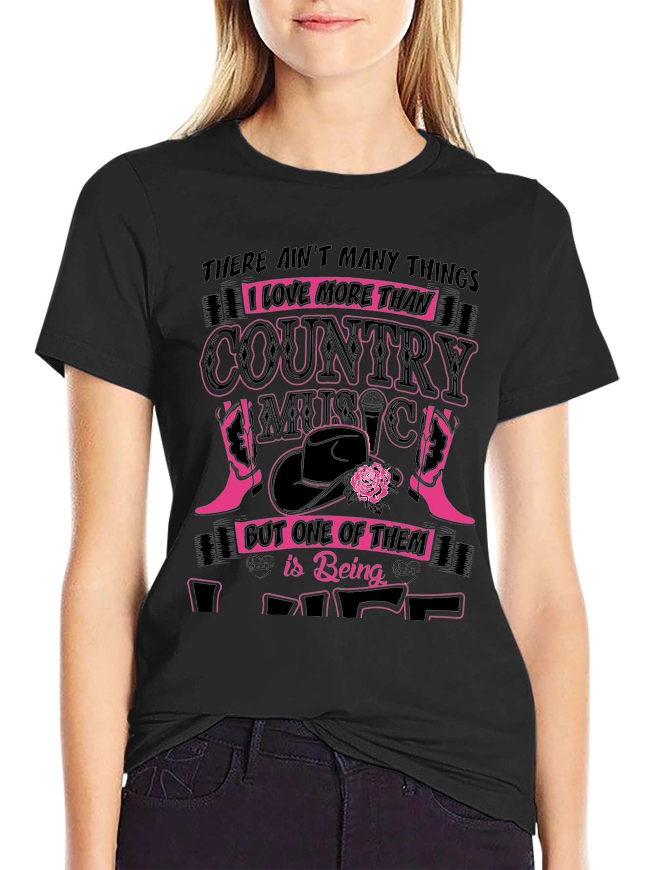 Country Music Lover Graphic Tee