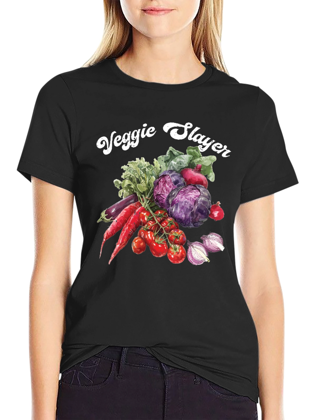 Veggie Slayer Graphic T-Shirt
