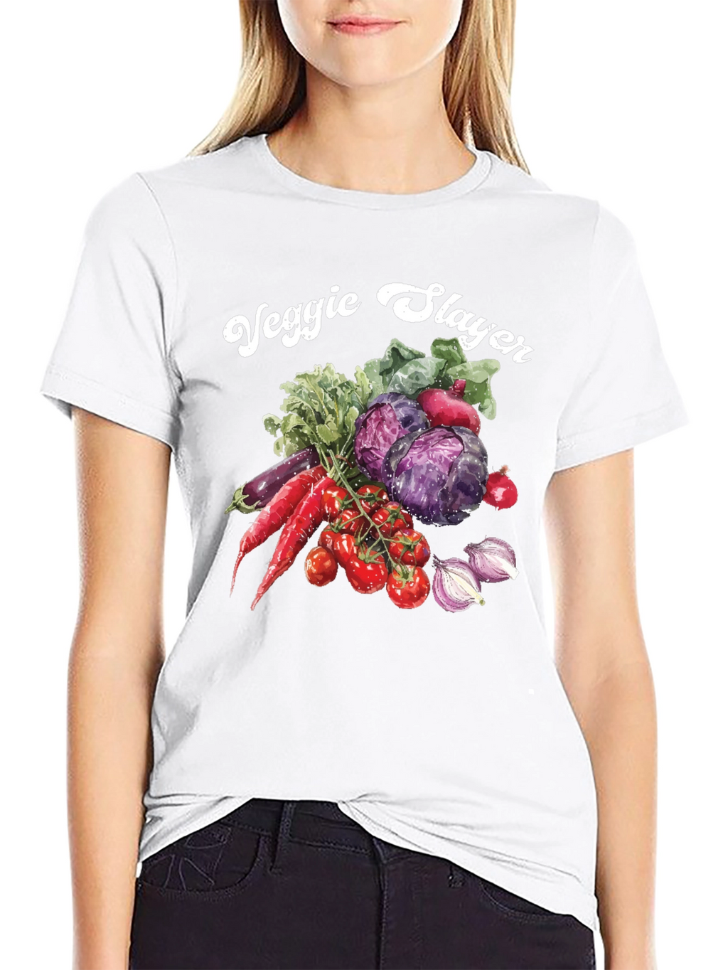 Veggie Slayer Graphic T-Shirt