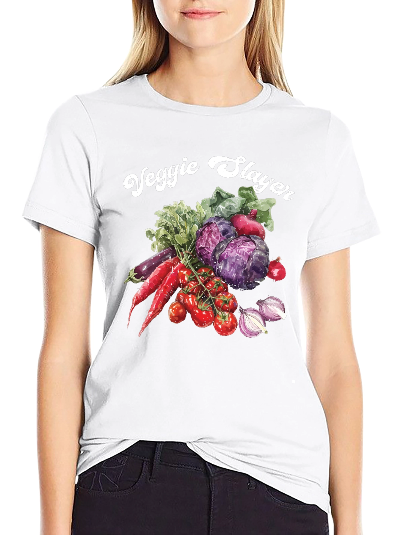 Veggie Slayer Graphic T-Shirt
