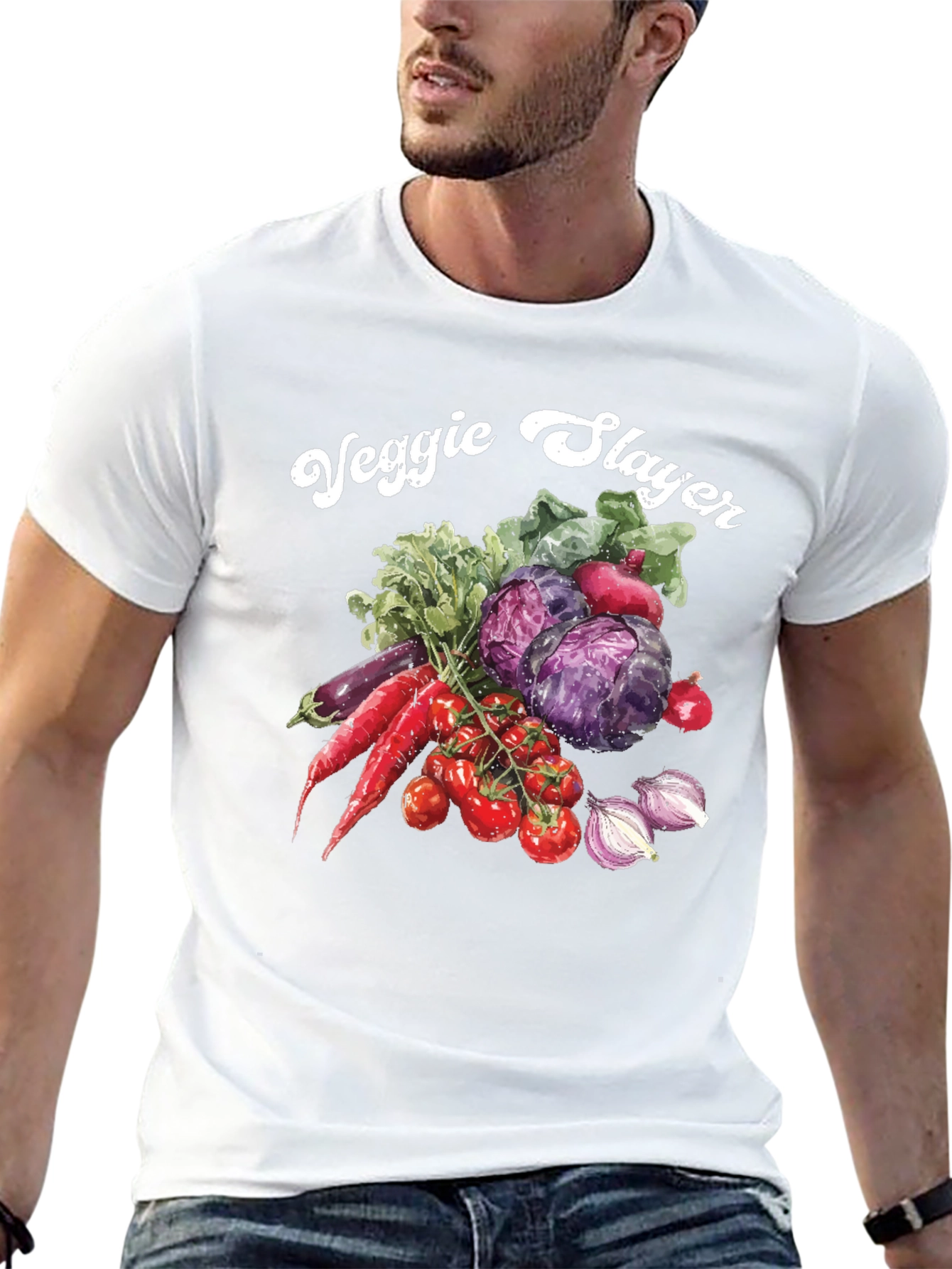 Veggie Slayer Graphic T-Shirt