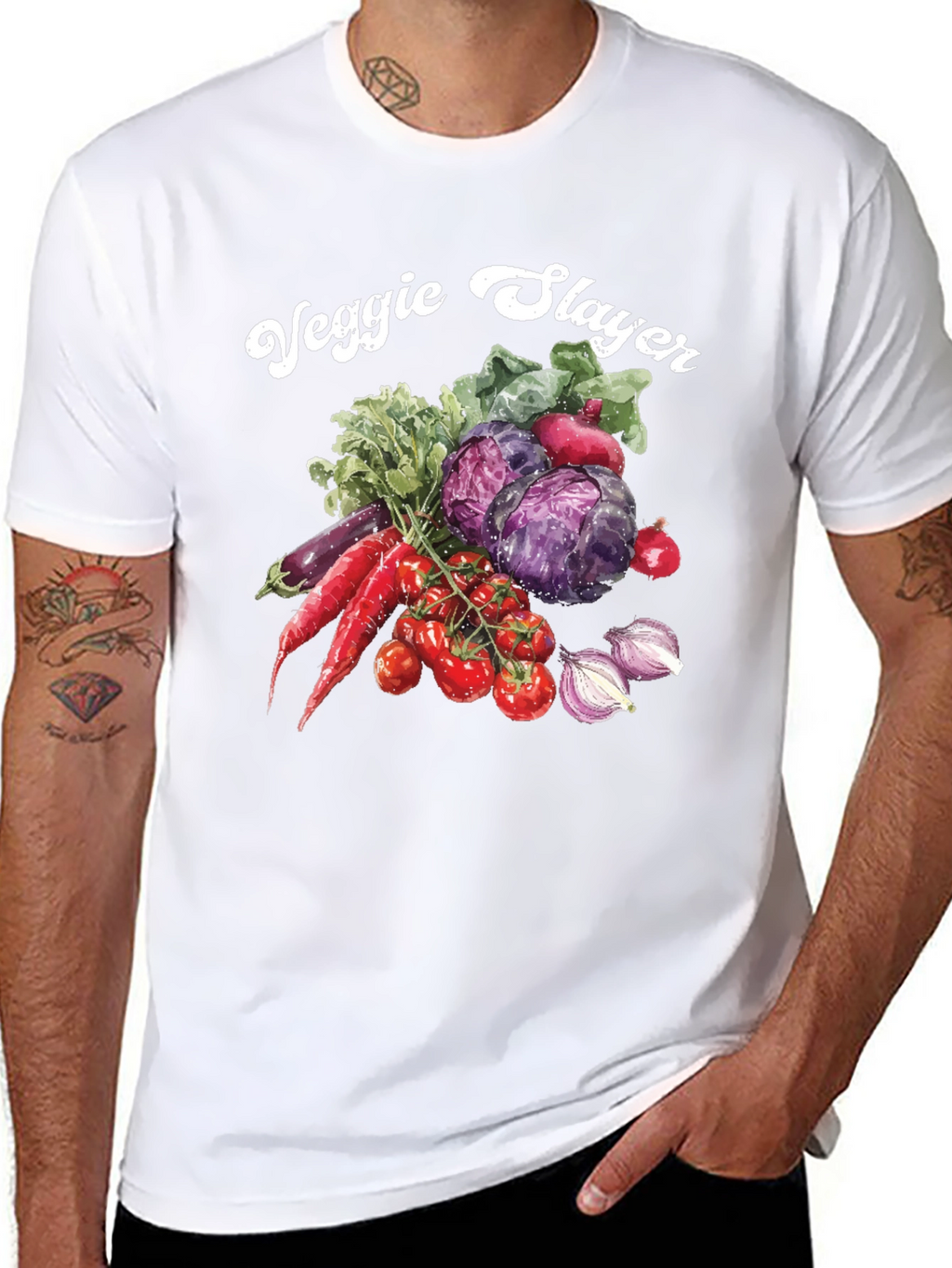 Veggie Slayer Graphic T-Shirt