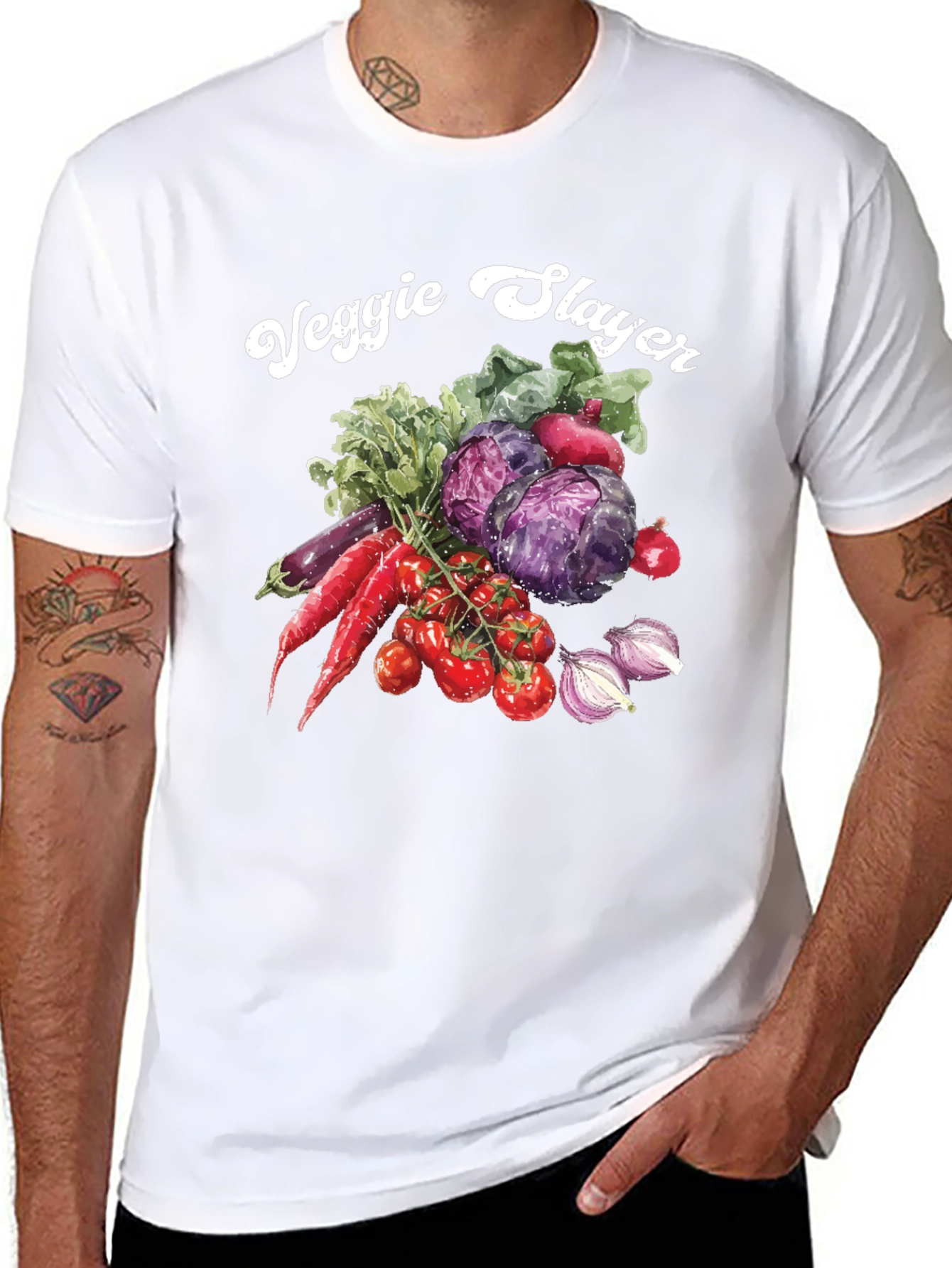 Veggie Slayer Graphic T-Shirt