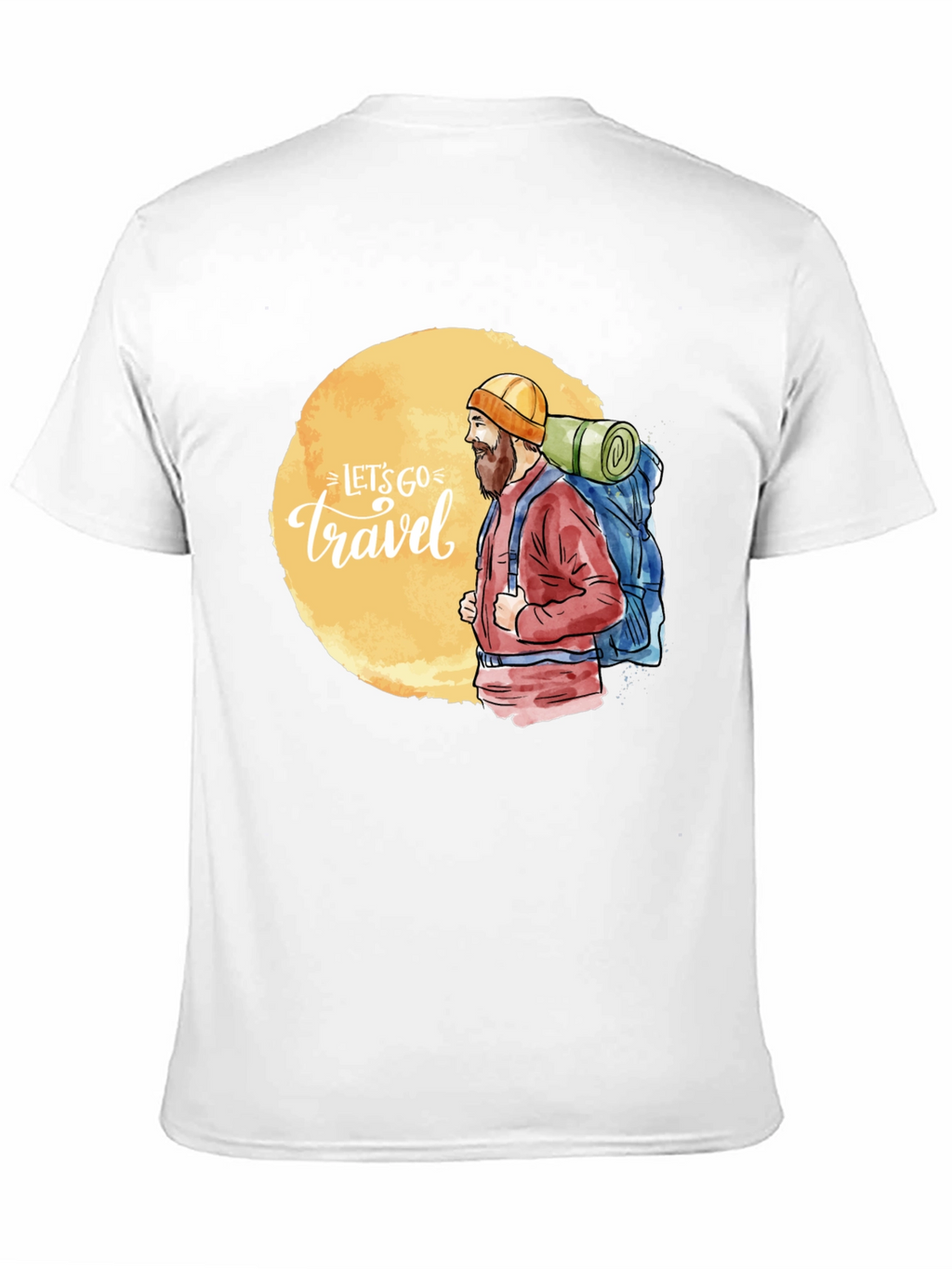 Lets Go Travel Graphic Tee - Adventure Ready