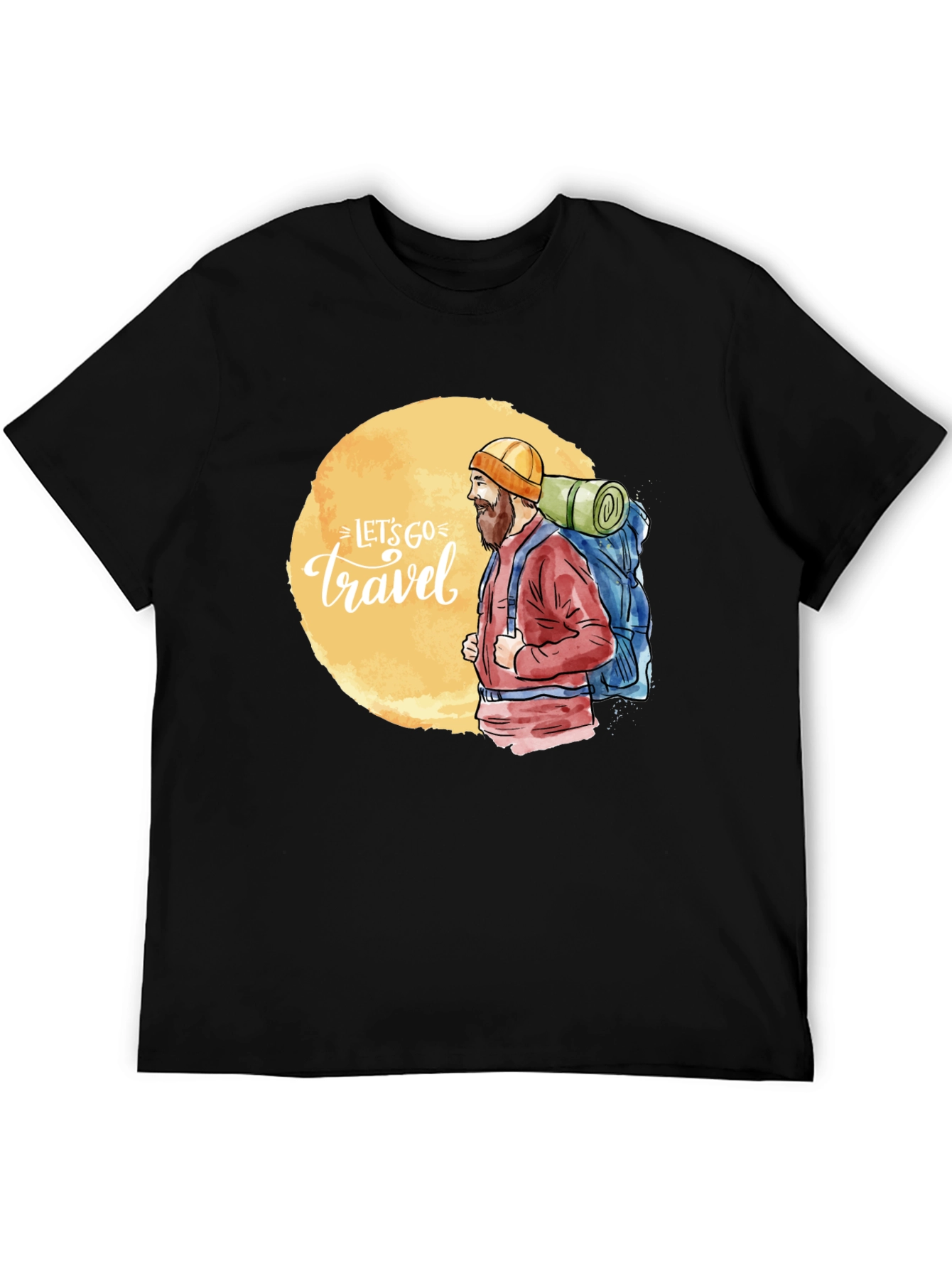 Lets Go Travel Graphic Tee - Adventure Ready