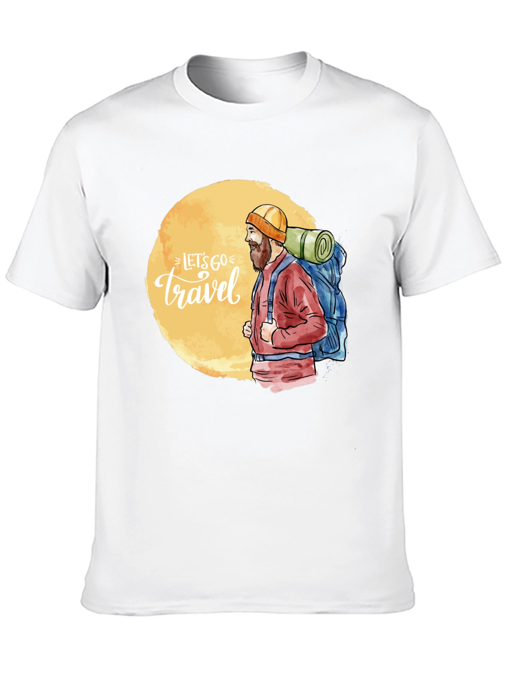 Lets Go Travel Graphic Tee - Adventure Ready