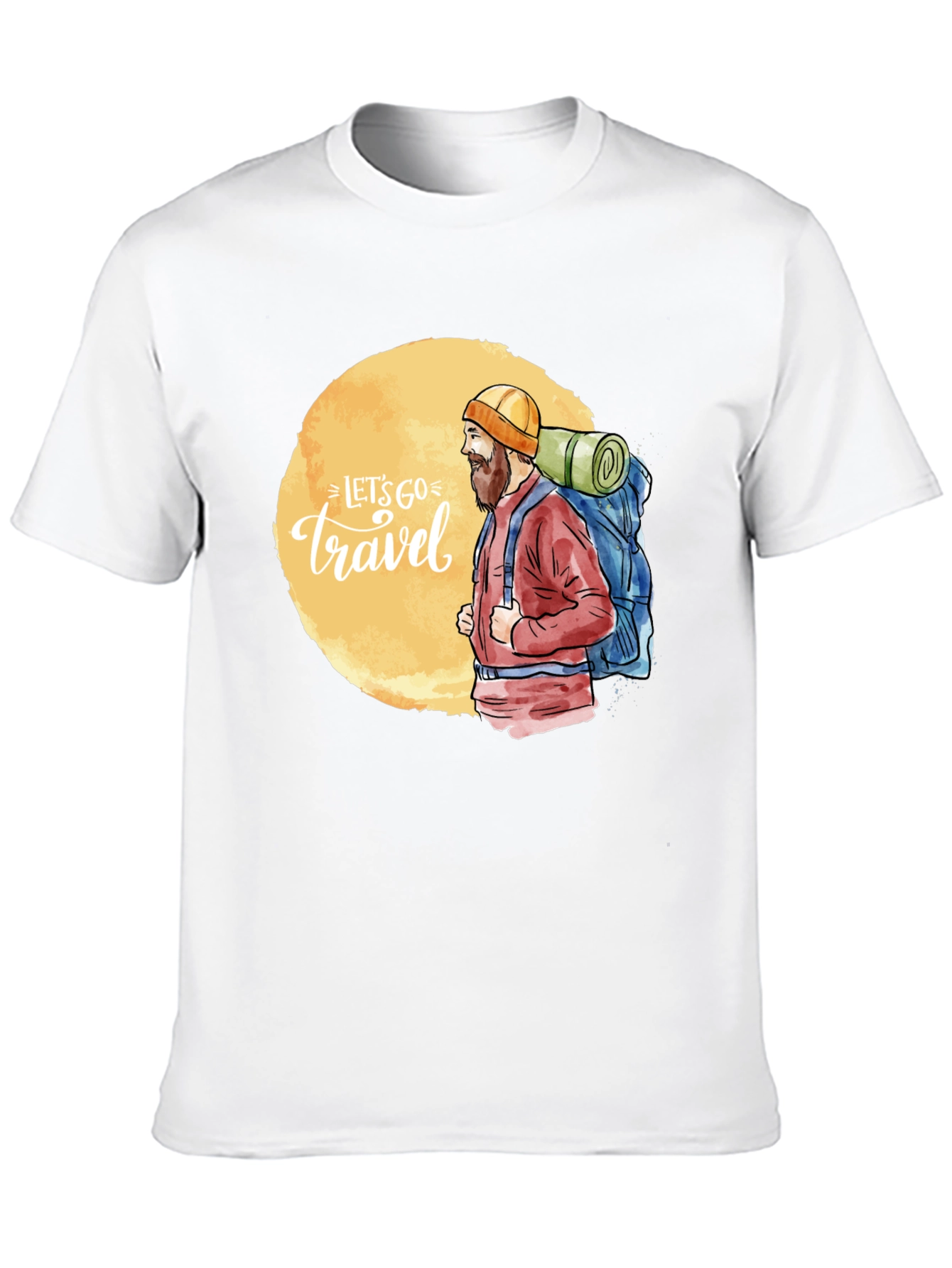 Lets Go Travel Graphic Tee - Adventure Ready