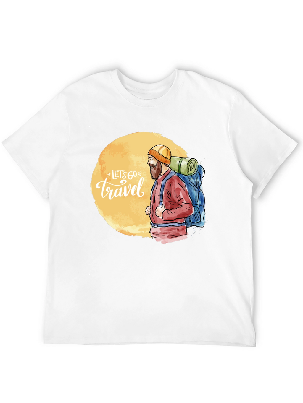 Lets Go Travel Graphic Tee - Adventure Ready